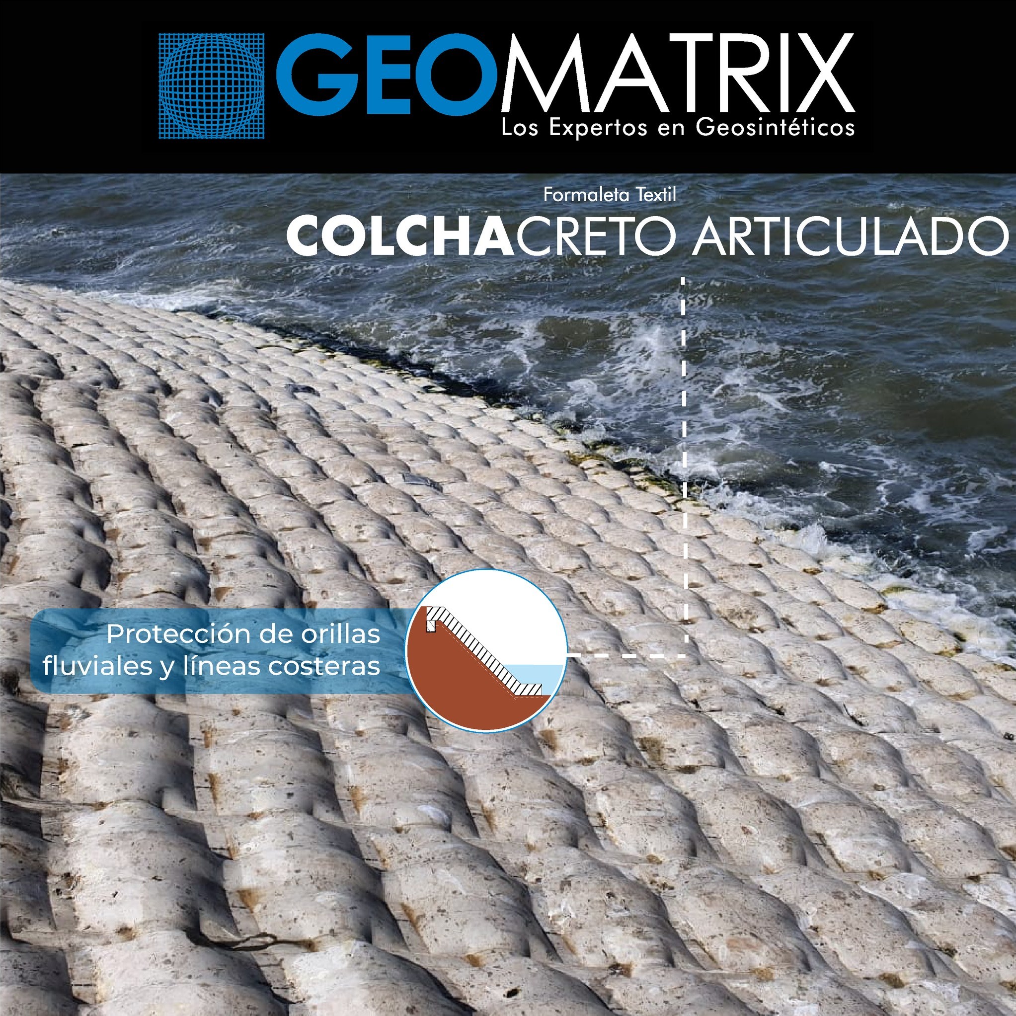 Geomatrix - Nuestros #Geosintéticos ayudan al soporte y...