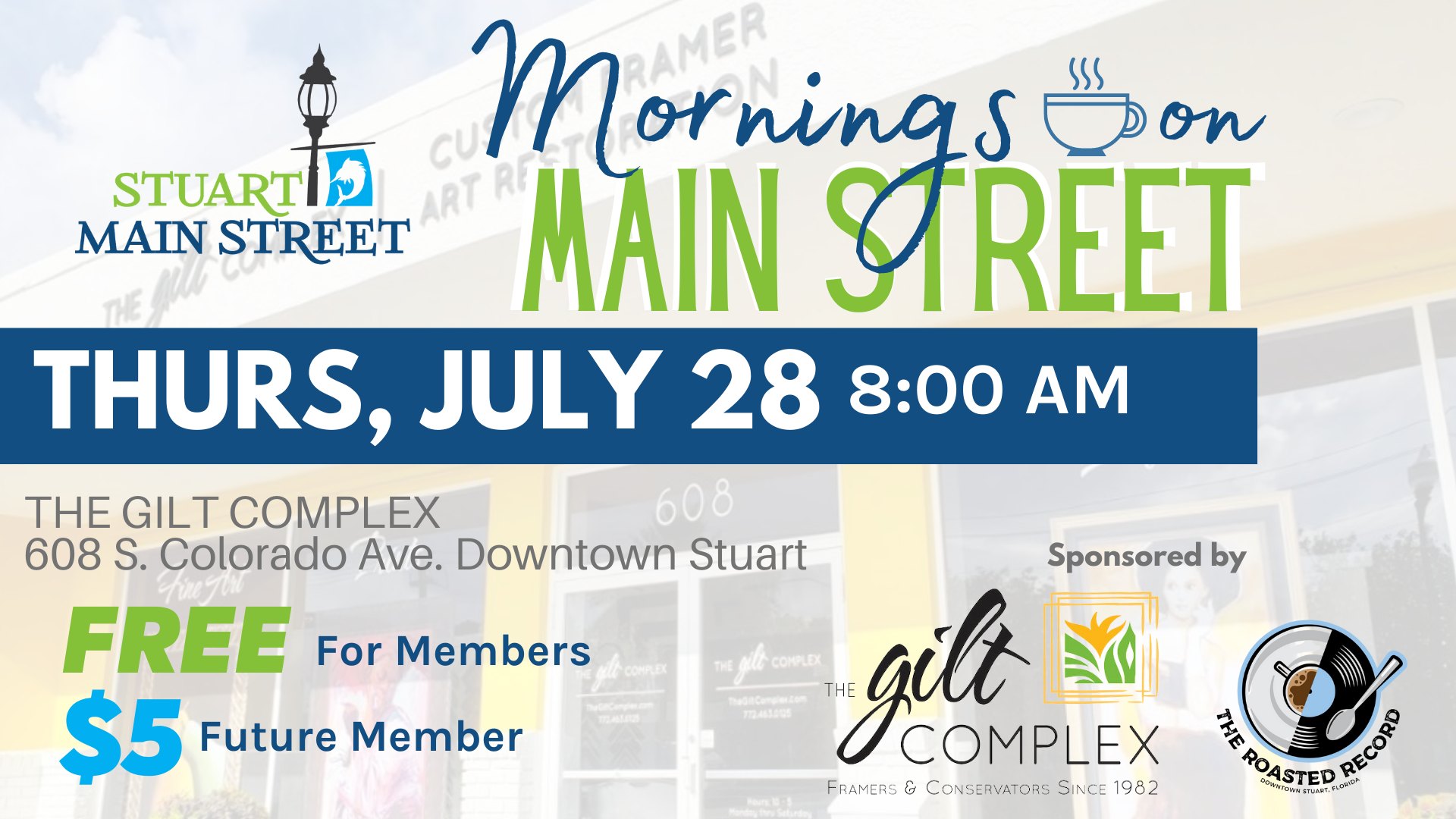 ☕️ Last chance to pre-register! ☕️ Do... - Stuart Main Street | Facebook