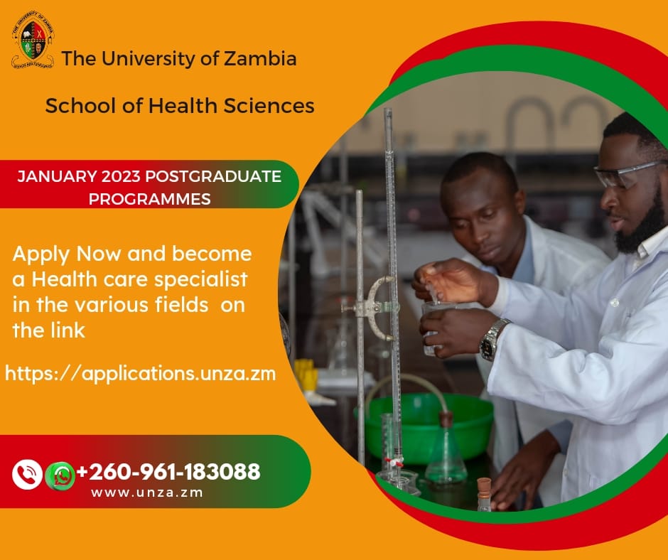 Apply for the January... - The University of Zambia -UNZA | Facebook
