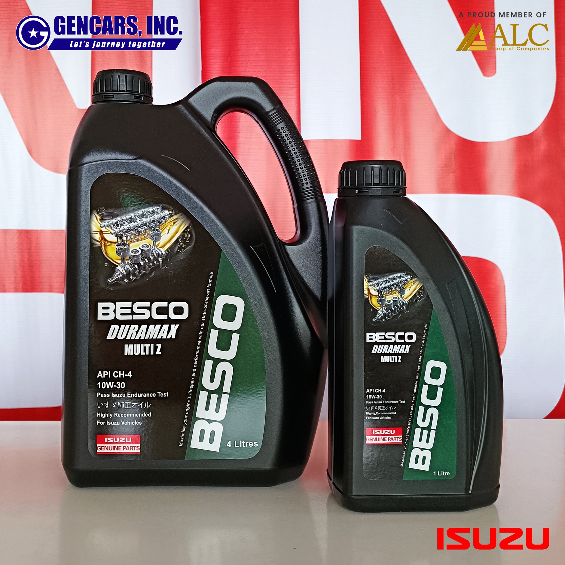 ISUZU BESCO GL5 SAE 90 ＆T/AXLE 5W-30 BESCO Transaxle 5W-30