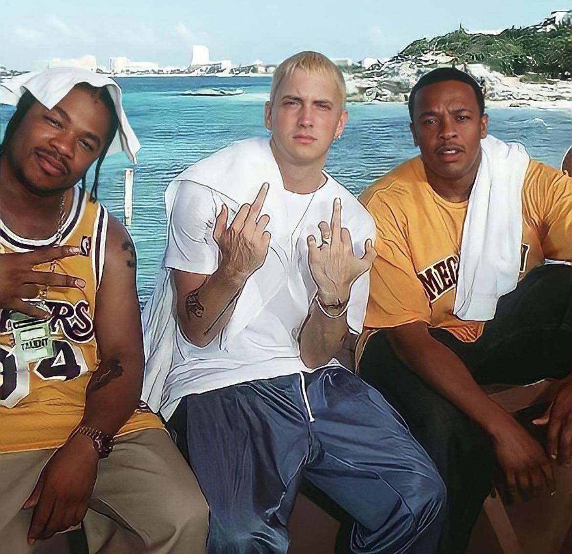 Xzibit, Eminem, and Dr. Dre. #wesrcoastrap #westcoasthiphop