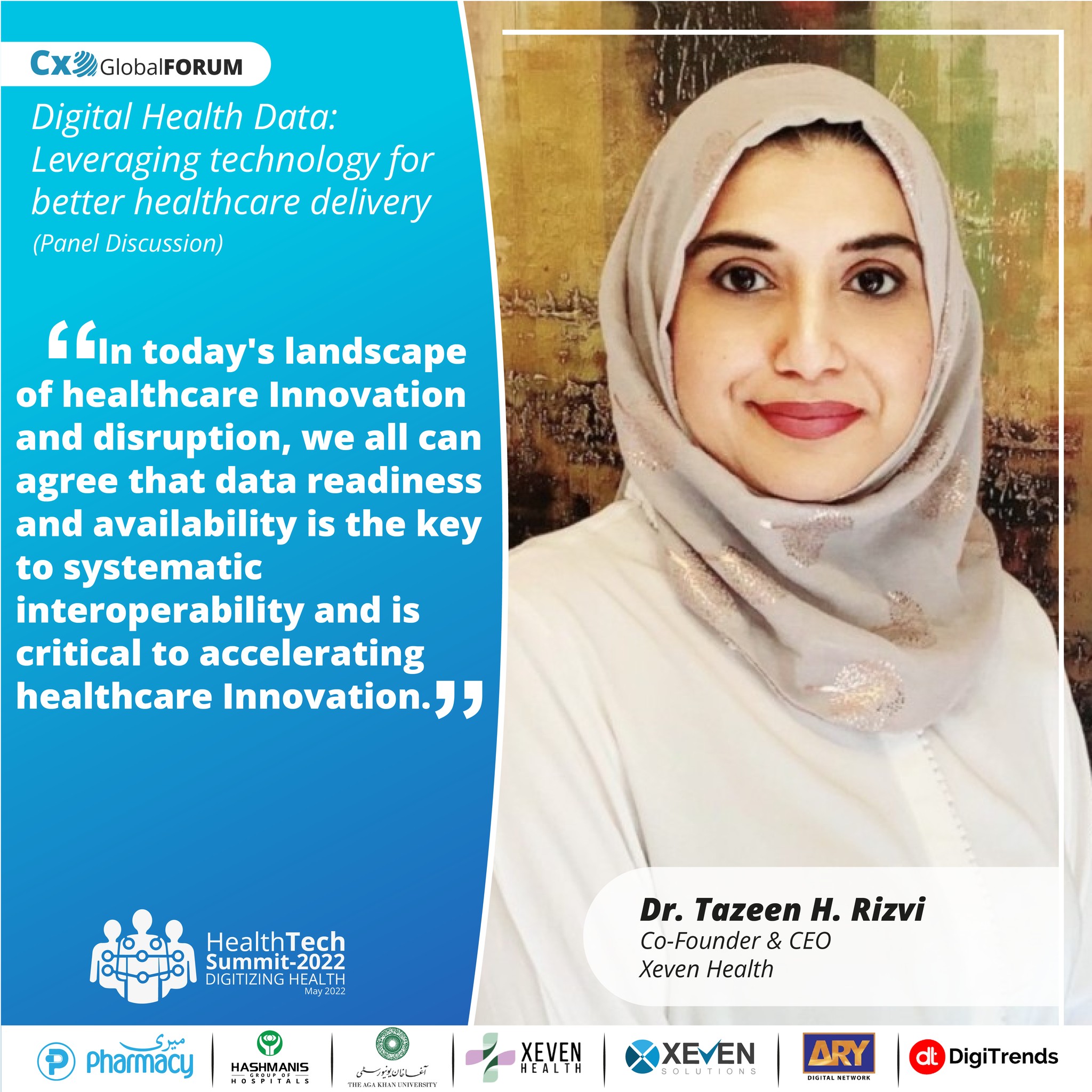 Dr Tazeen H Rizvi | Co-Founder & CEO -... - CxO Global Forum