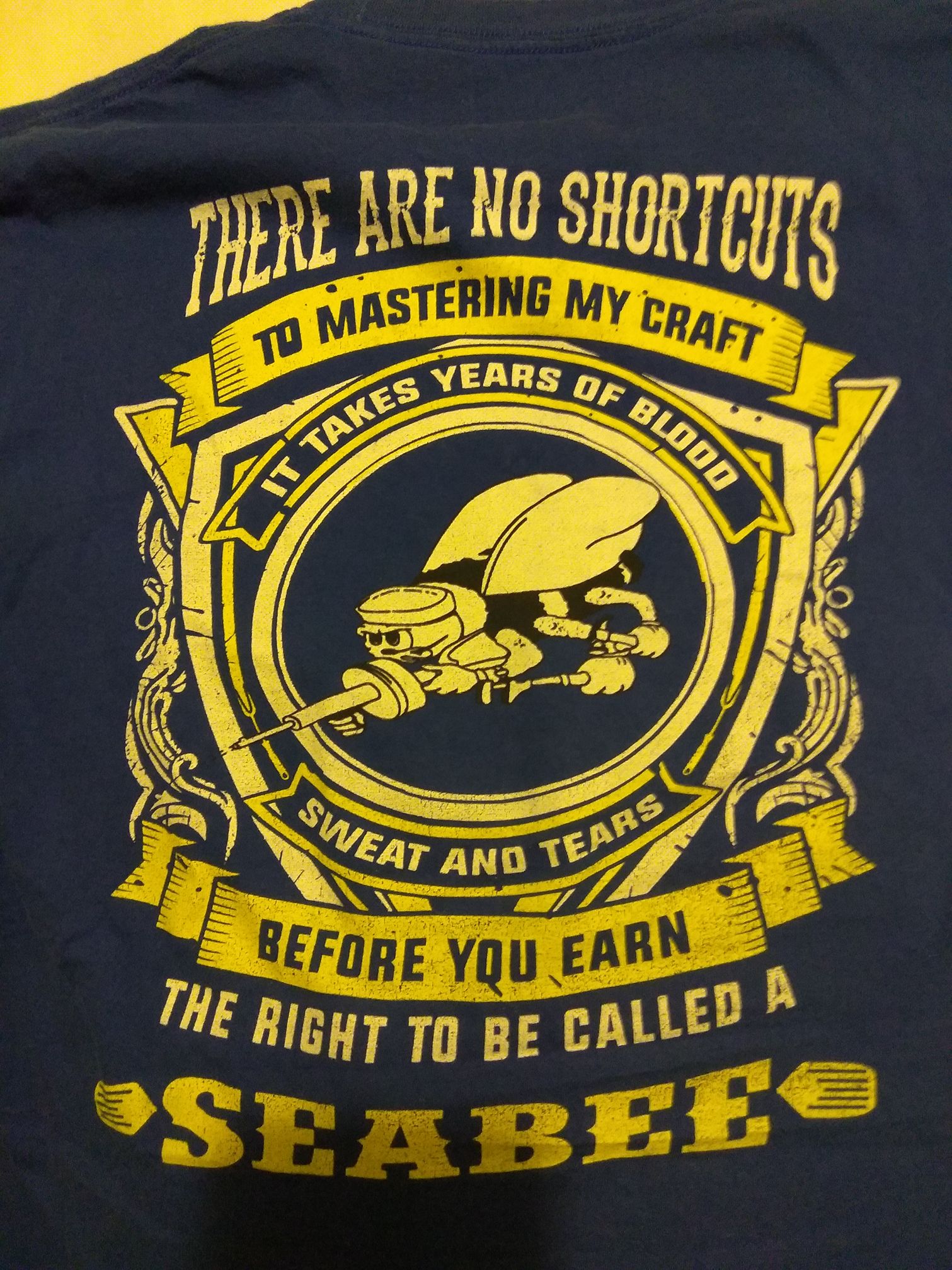 Seabee shirt meaning and significance