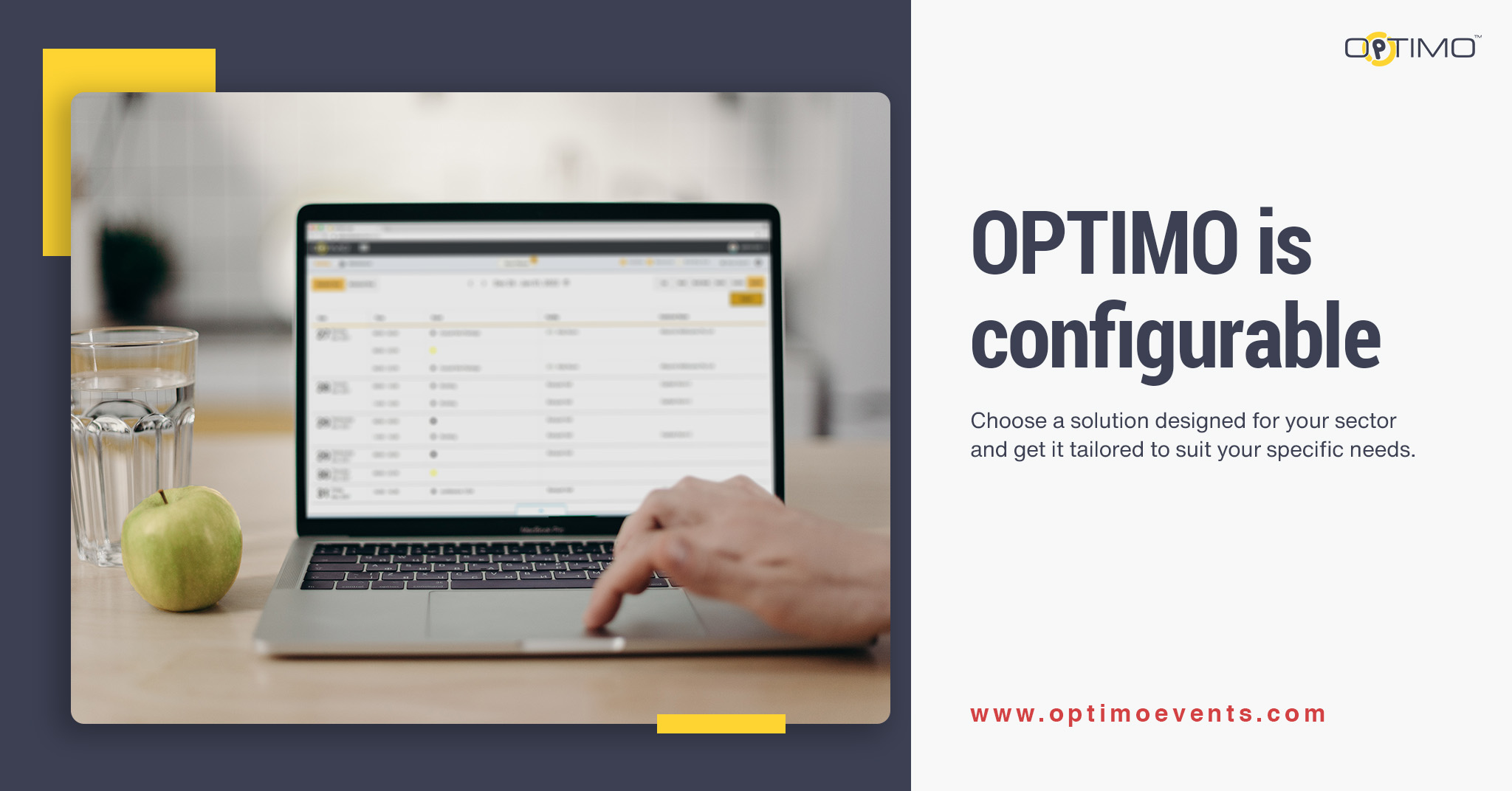 OptimoGov - OPTIMO gives you the option to select event... | Facebook