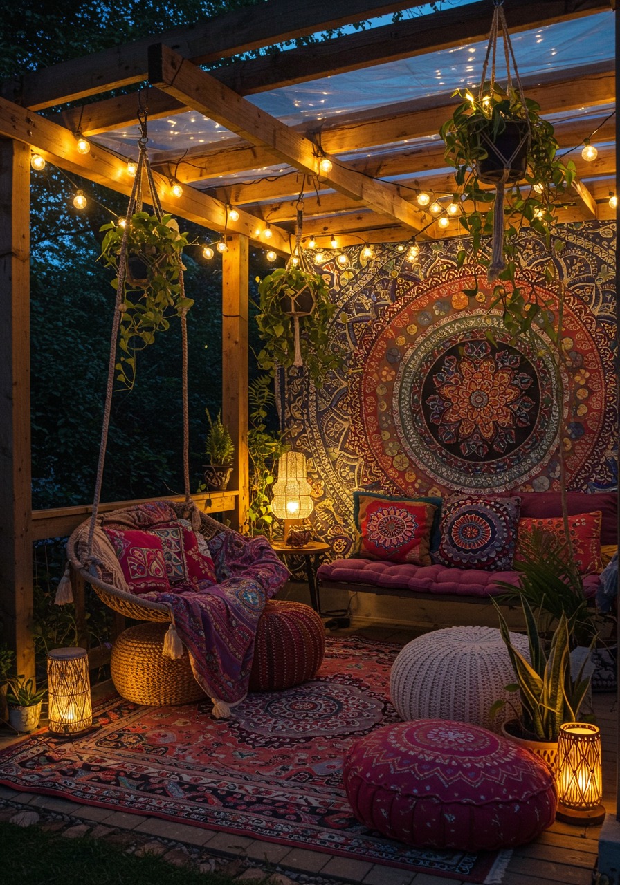 Boho - More Ideas @ https://www.bohemianboho.com/amazing-garden-decor ...