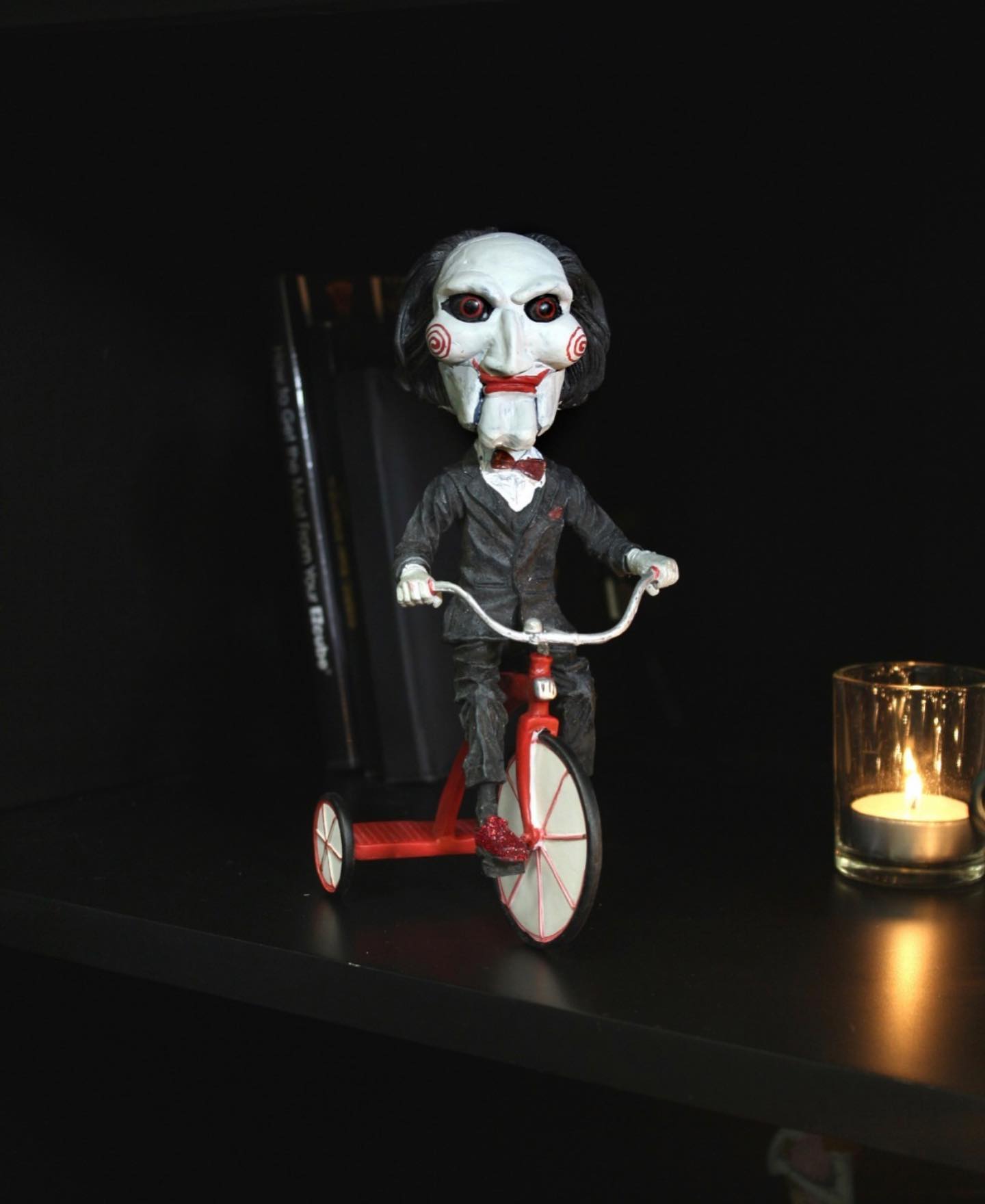 SAW Head Knockers Jigsaw フィギュア 👻NEW PRE ORDERS👻 Neca 12” Saw Billy figure - with sound riding