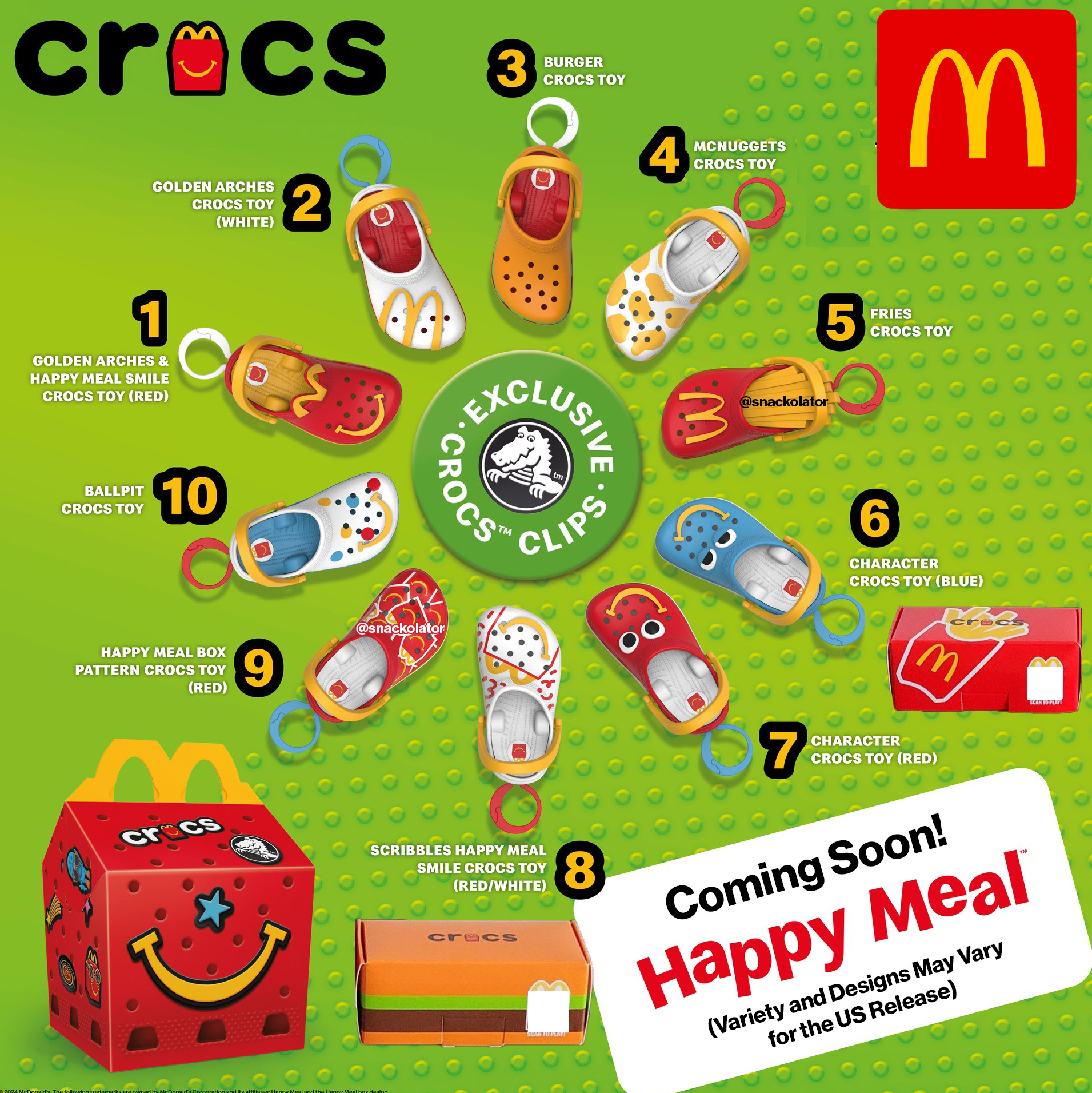 Crocs are coming to McDonald