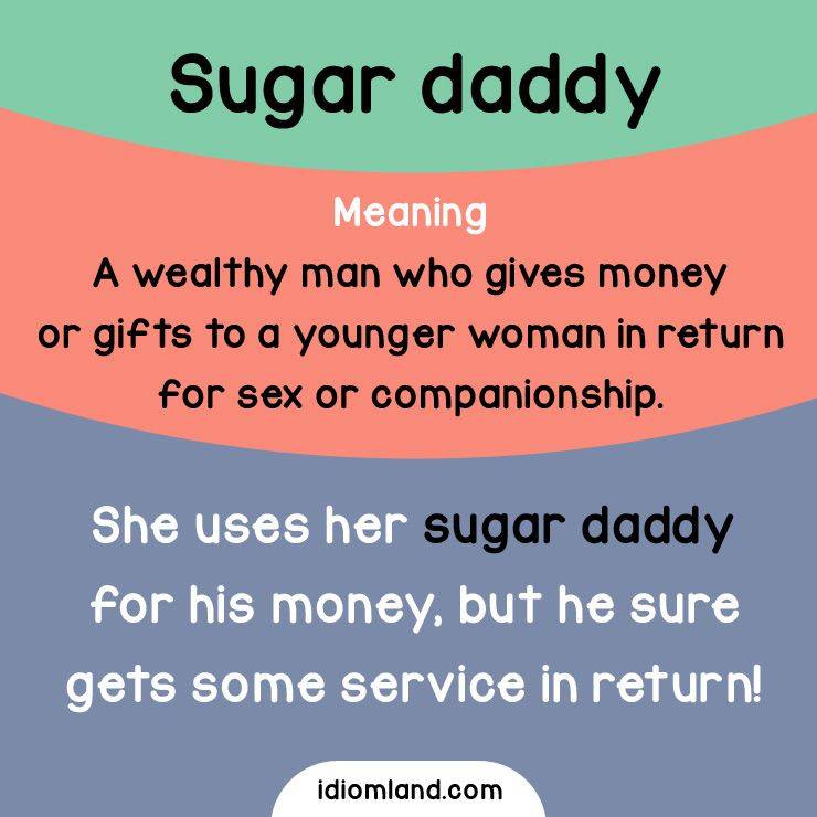干爹 g n di godfather sugar daddy When used as slang it means sugar daddy , which refers to an older man who looks after a young, attractive woman 人生没有捷径 别想靠找干爹就能一下走上人生巅峰 There s no easy way