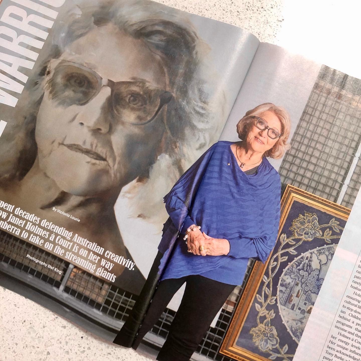 Gallerysmith - A week-late read of the Australian Magazine...