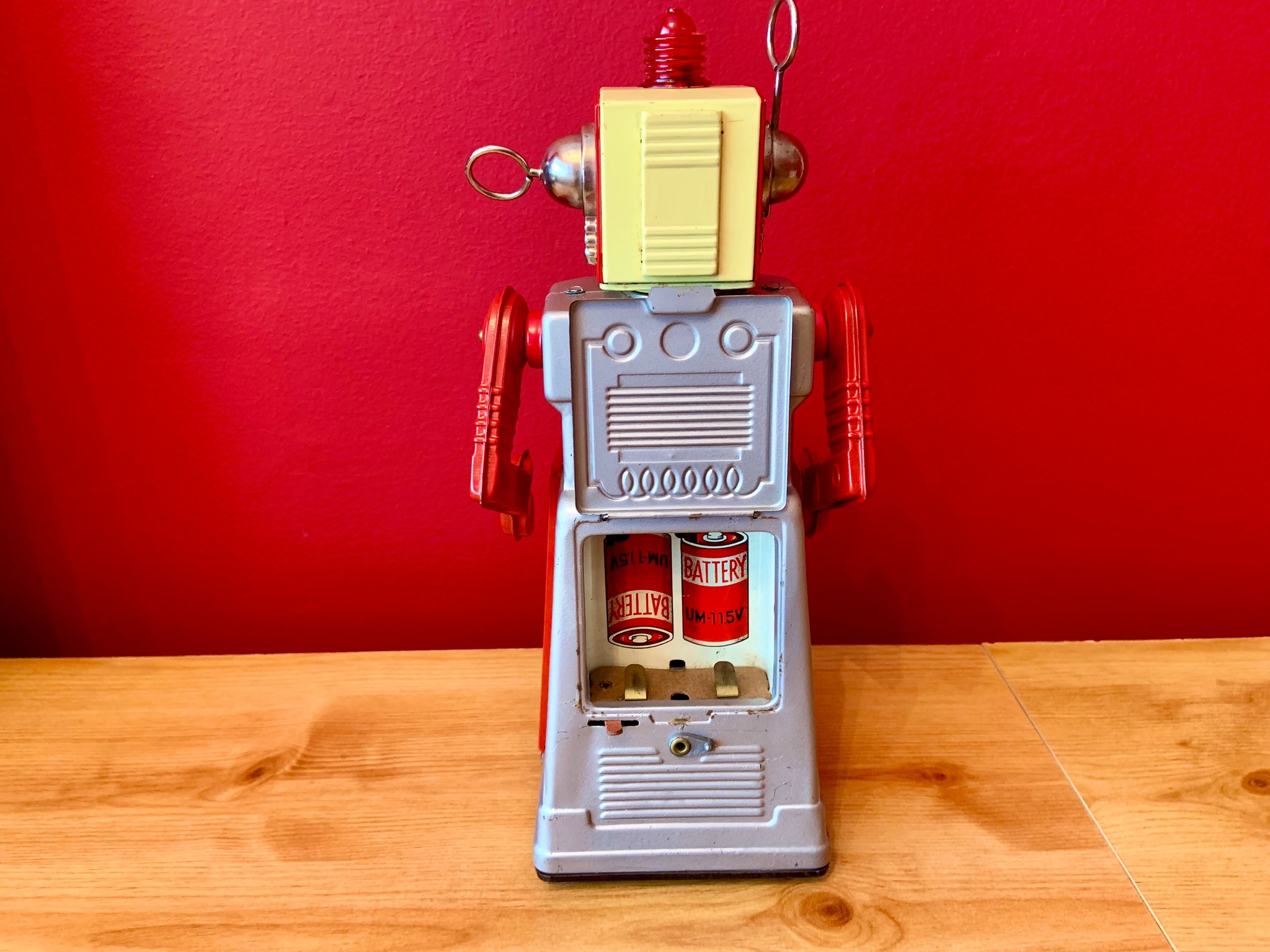 1962 Japanese tinplate Chief Robotman toy in original box