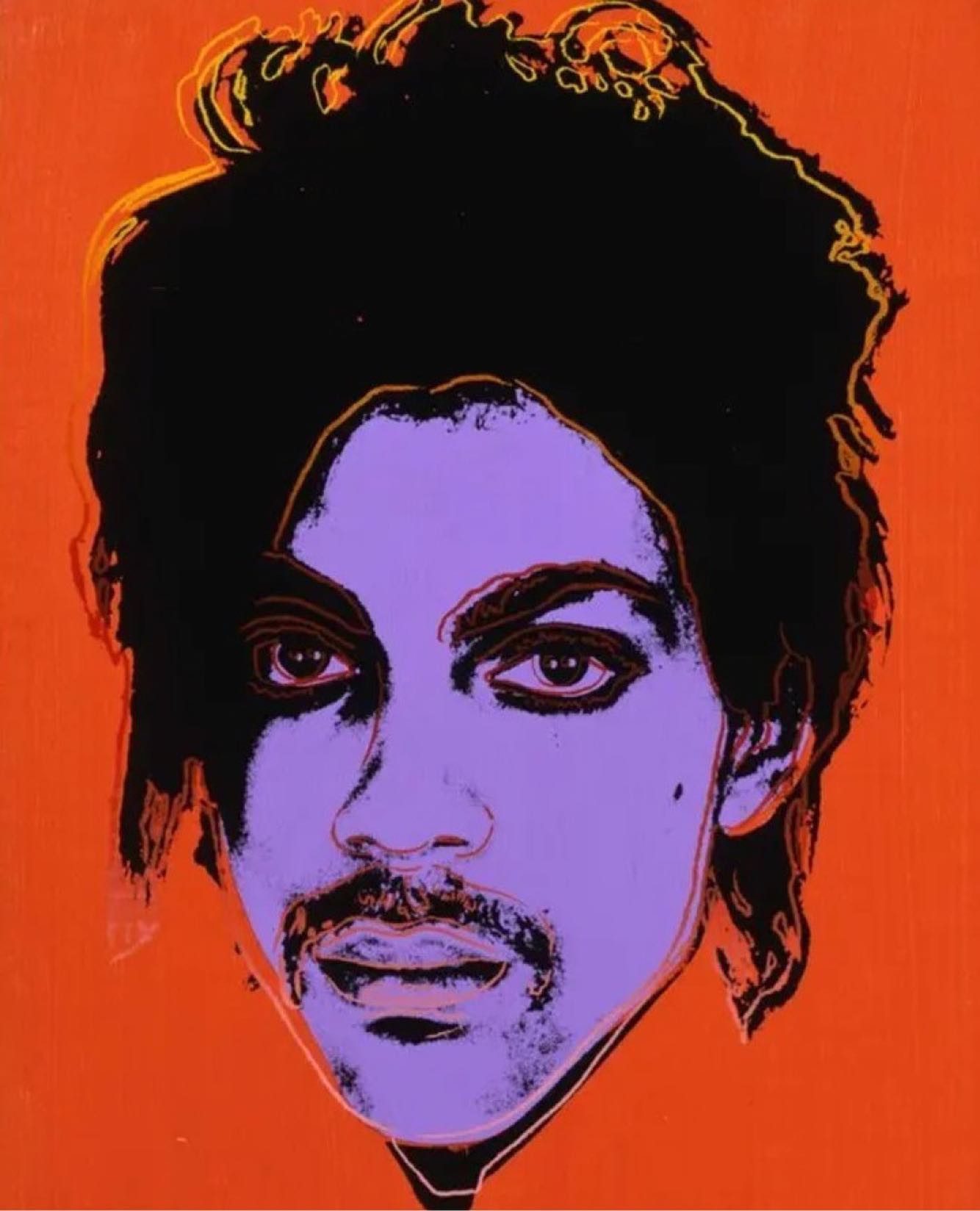 Warhol created a series of 16 artworks based on a 1981 photo of