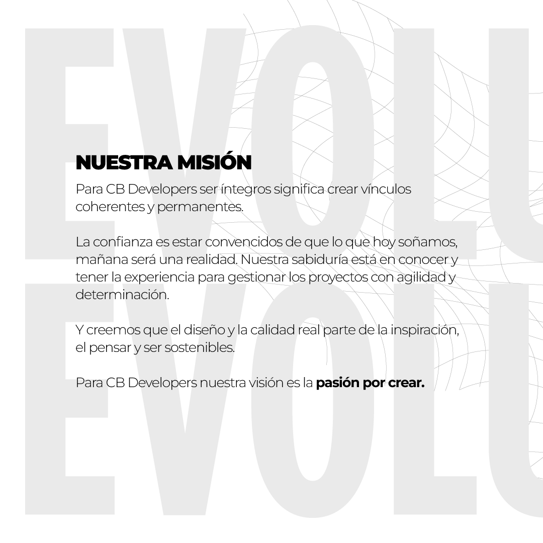 CB Developers - . Evolucionamos . . En CB Developers...