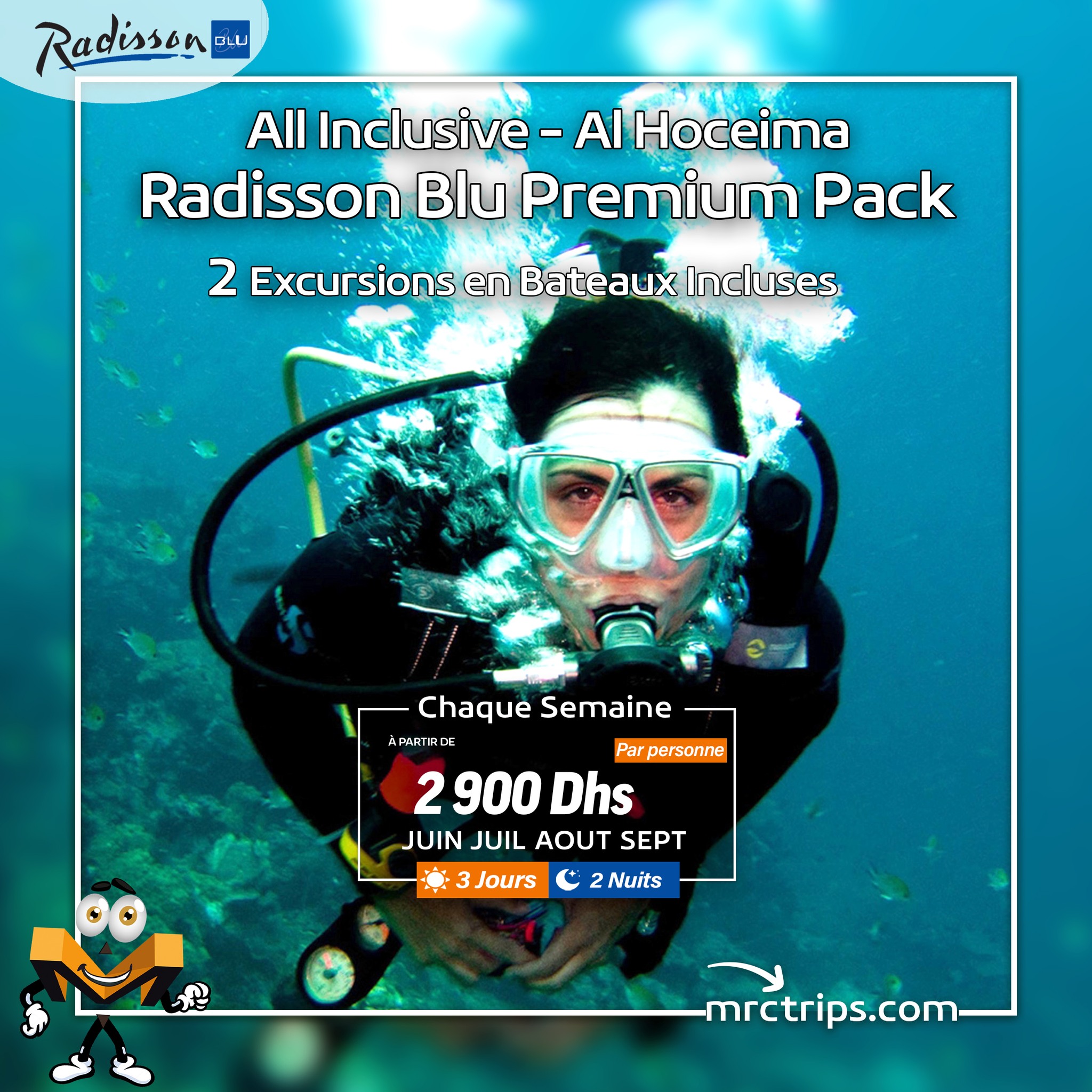 MRC - ️ Welcome to Radisson Blu Al Hoceima 5* Premium Package by MRC ...