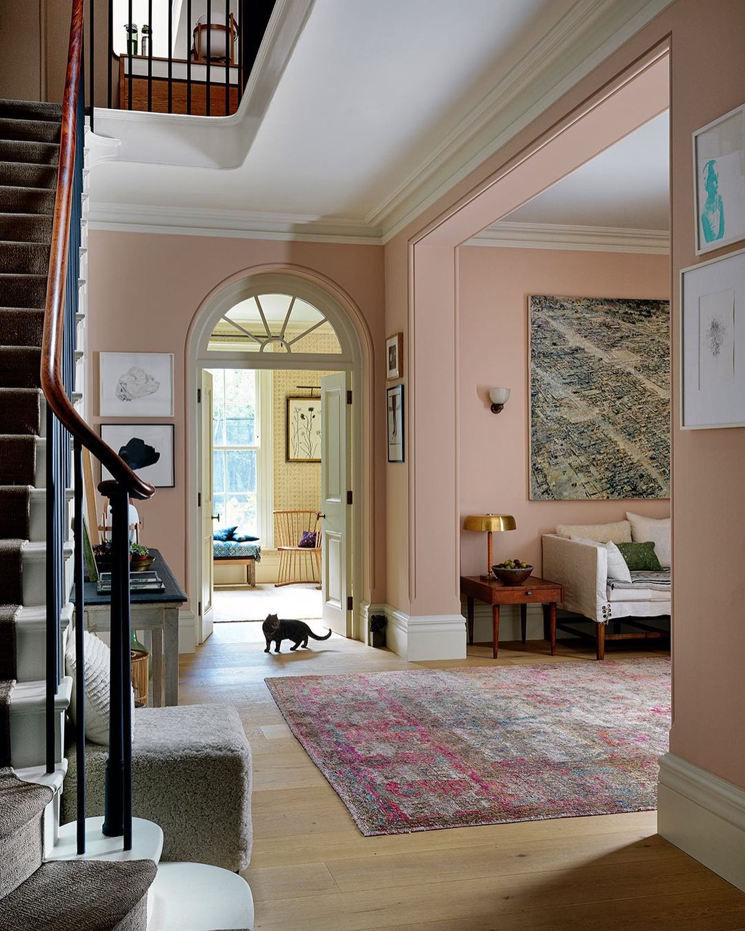 Farrow - A warm and inviting entrance with Setting Plaster: our dusty ...