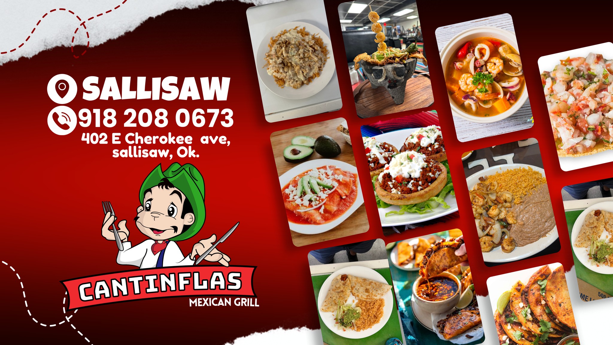 Cantinflas Mexican Grill | Sallisaw OK