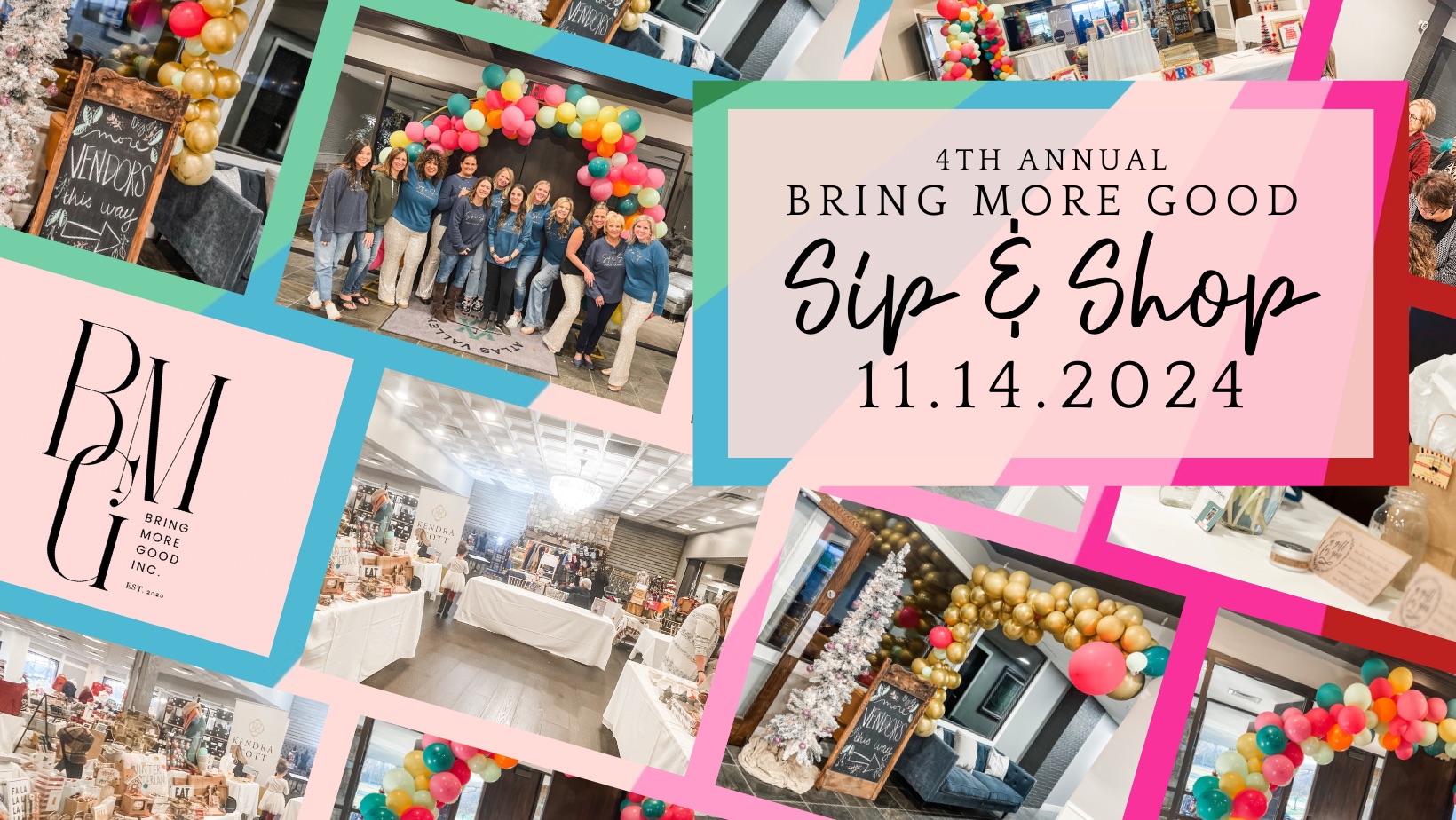 4th Annual Bring More Good Sip & Shop