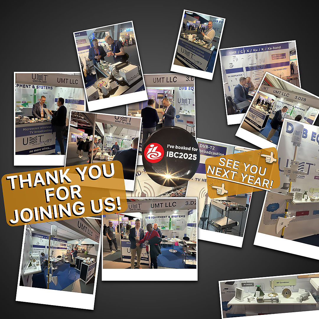 UMT - 🤗 Thank You for Visiting Our Booth at IBC 2024 🎉 It was ...