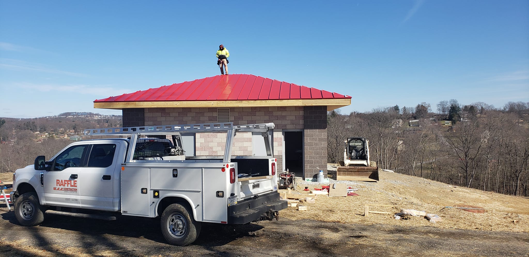 Installing a standing... - Raffle Construction & Excavating | Facebook