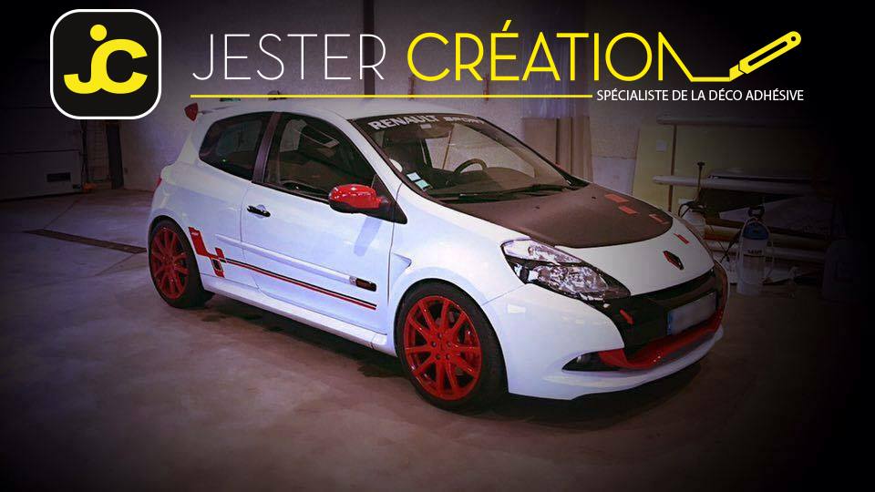 Jester Creation - Kit deco R26R pour une Clio 3 rs 2