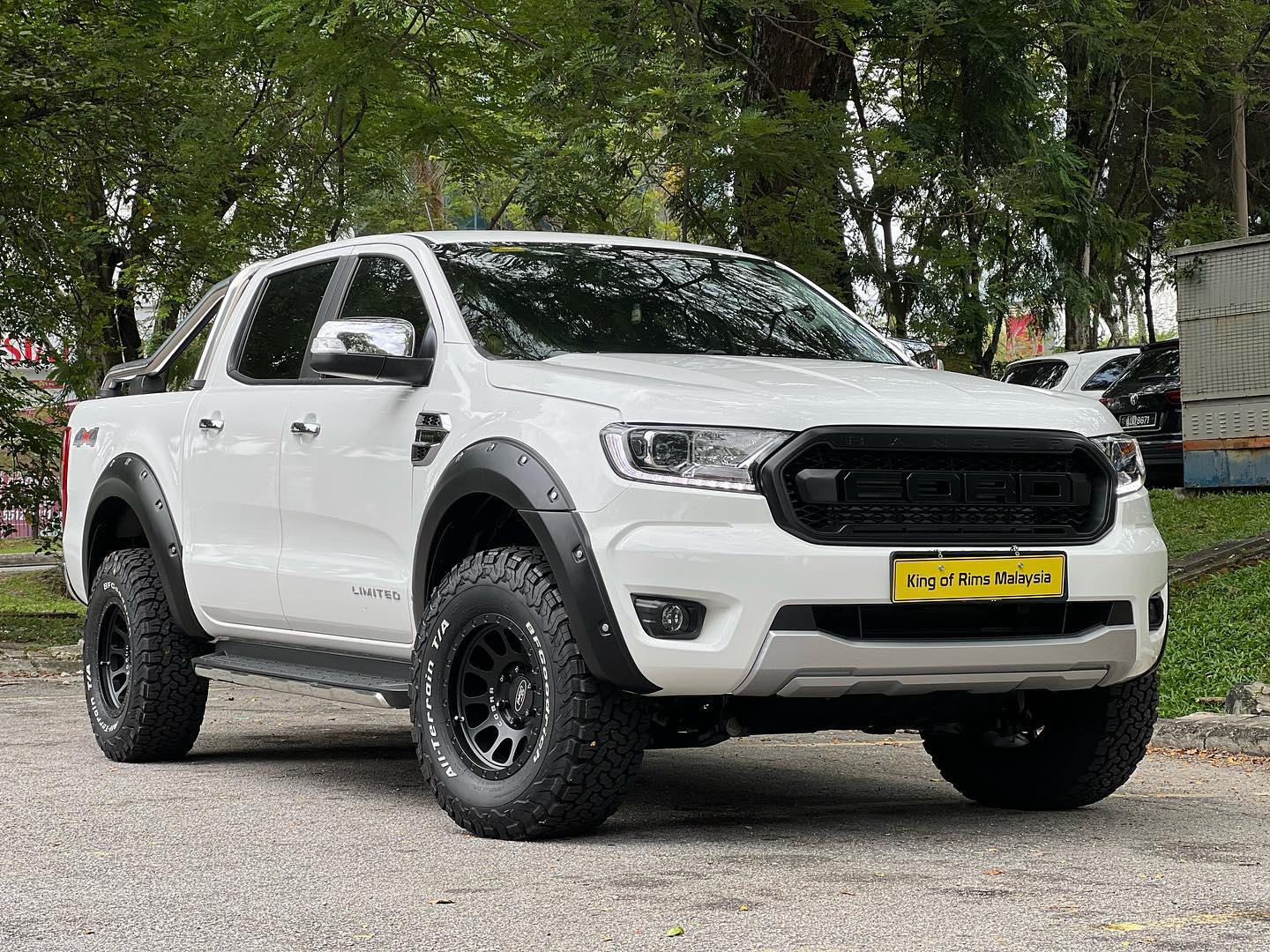 Ford Ranger with New 16 inch Lenso... - King of Rims Malaysia