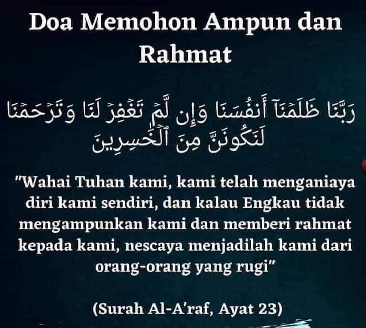 Oh Dunia - Doa-Doa Pilihan Dalam Surah Al-A'raf 1. Doa... | Facebook