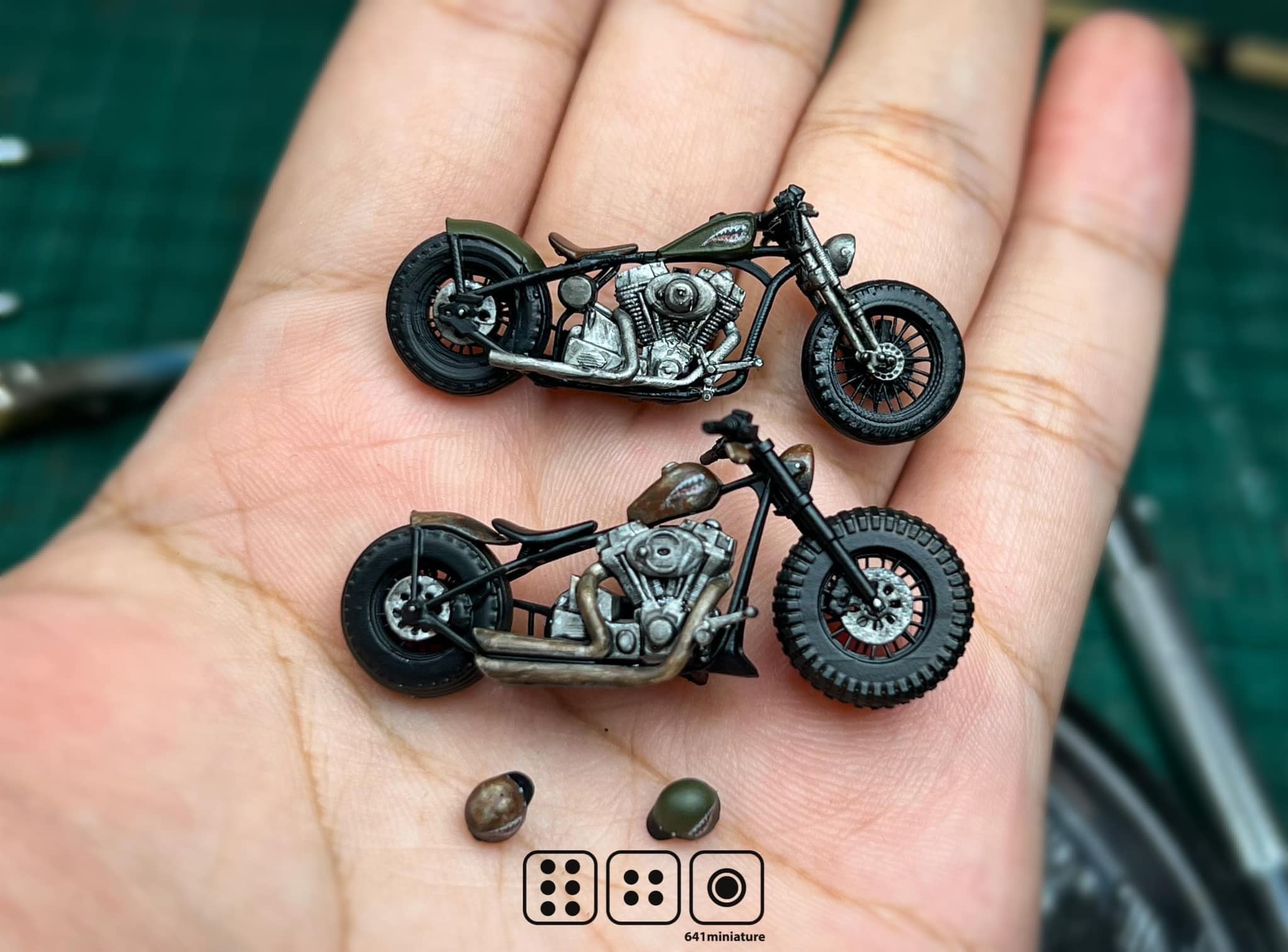 New Product Release: MoreArt1:64 Kawasaki Silver Motorcycle Chic