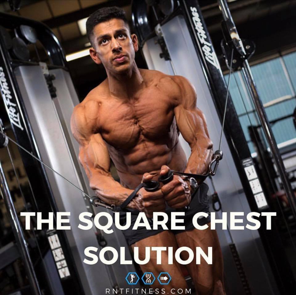 RNT Fitness - A big square chest, packed with muscle from...