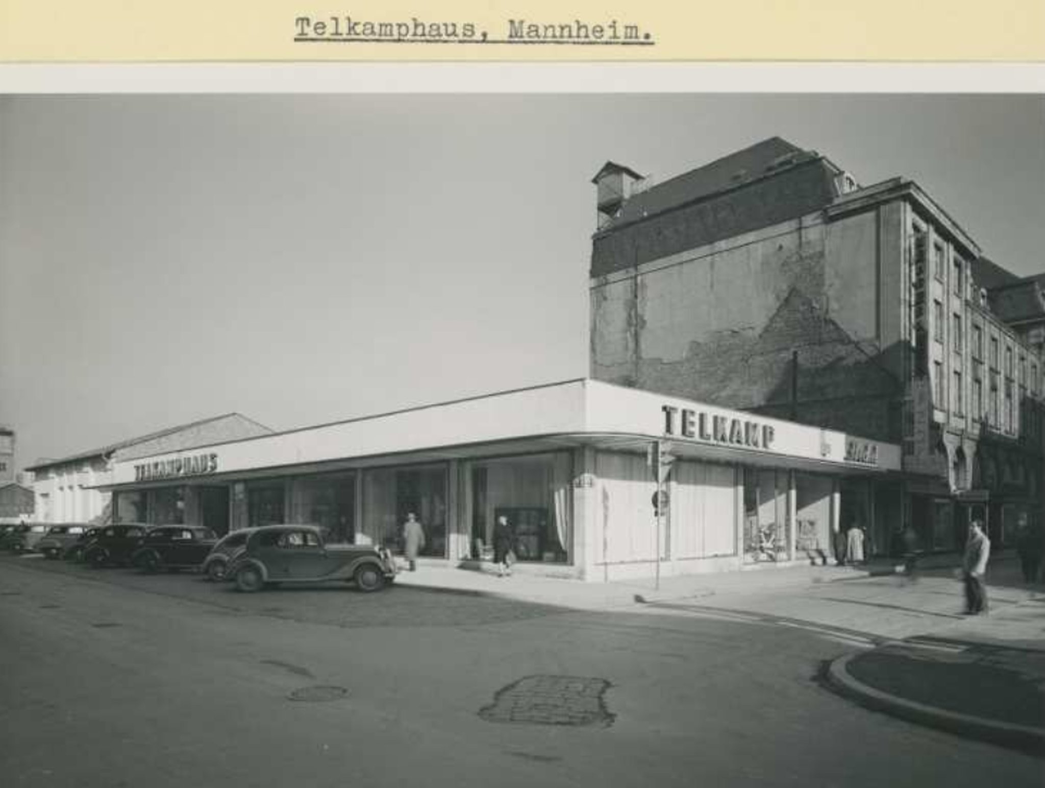 Möbelhaus Telkamphaus“ **in O 3, 10