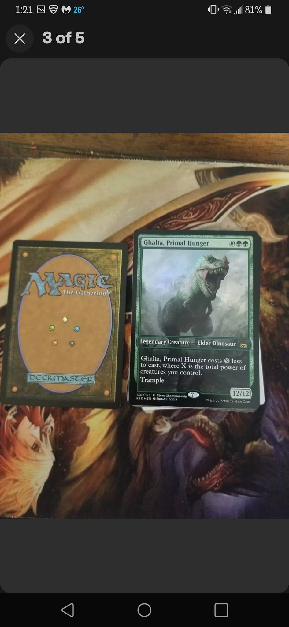 mtg ghalta commander deck Magic the Gathering Ghalta, Primal Hunger | Commander