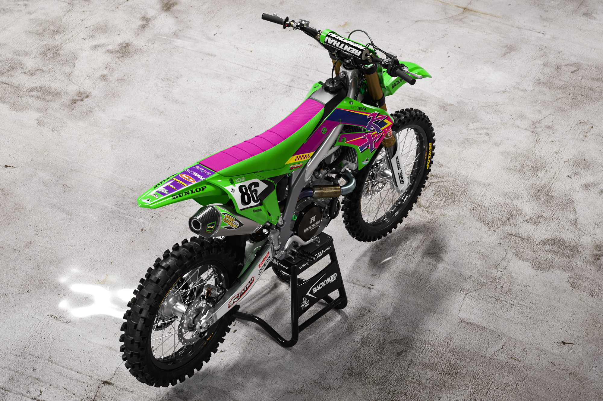 Who wants to see more oldskool Kawasaki KX content?