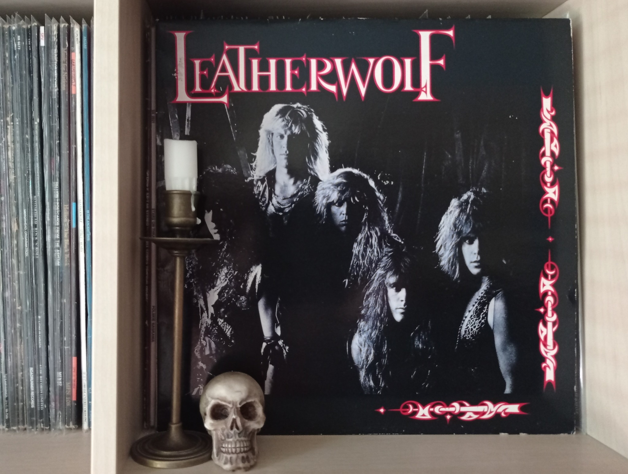 Leatherwolf Band T-shirt... 1988