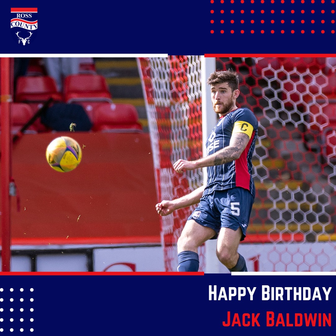 Ross - Happy Birthday to County defender Jack Baldwin today🥳 We can ...
