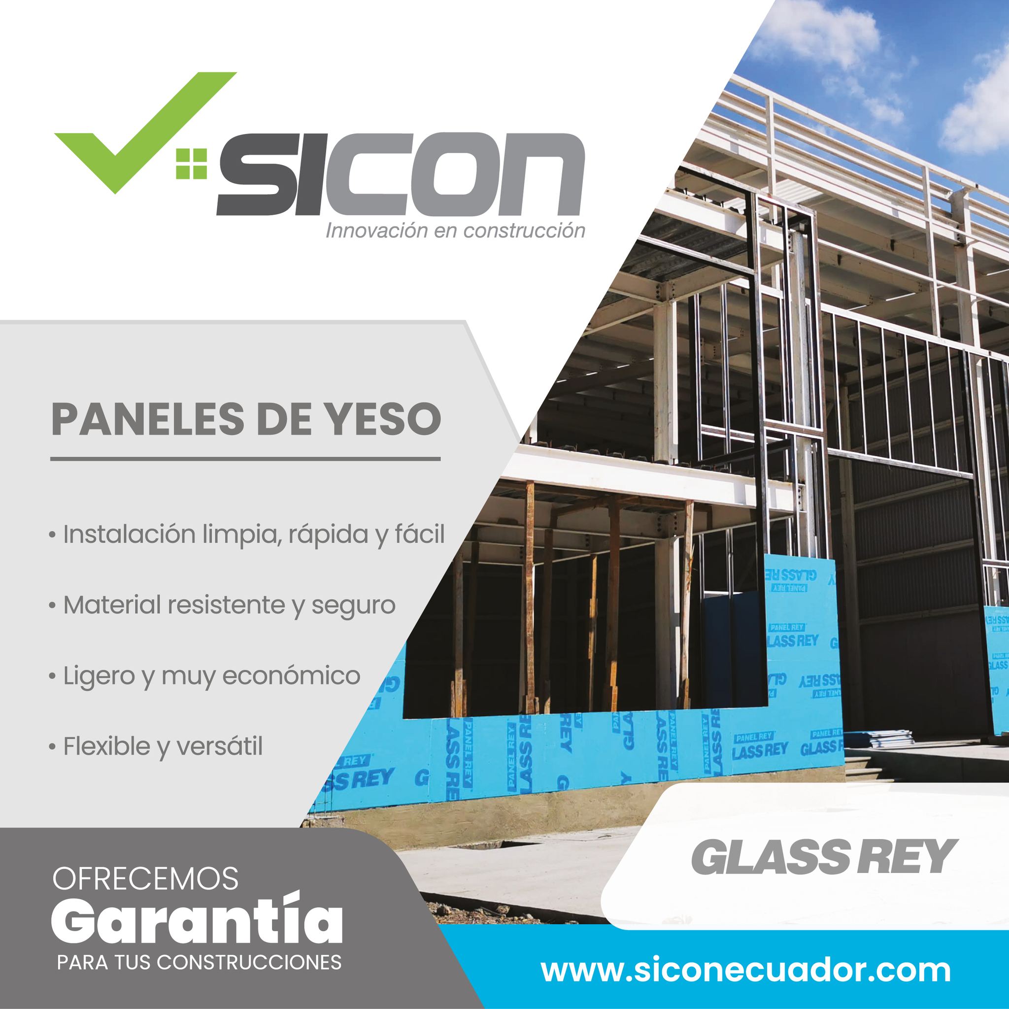 Sicon Ecuador - Conoce los paneles de gypsum ideales para...