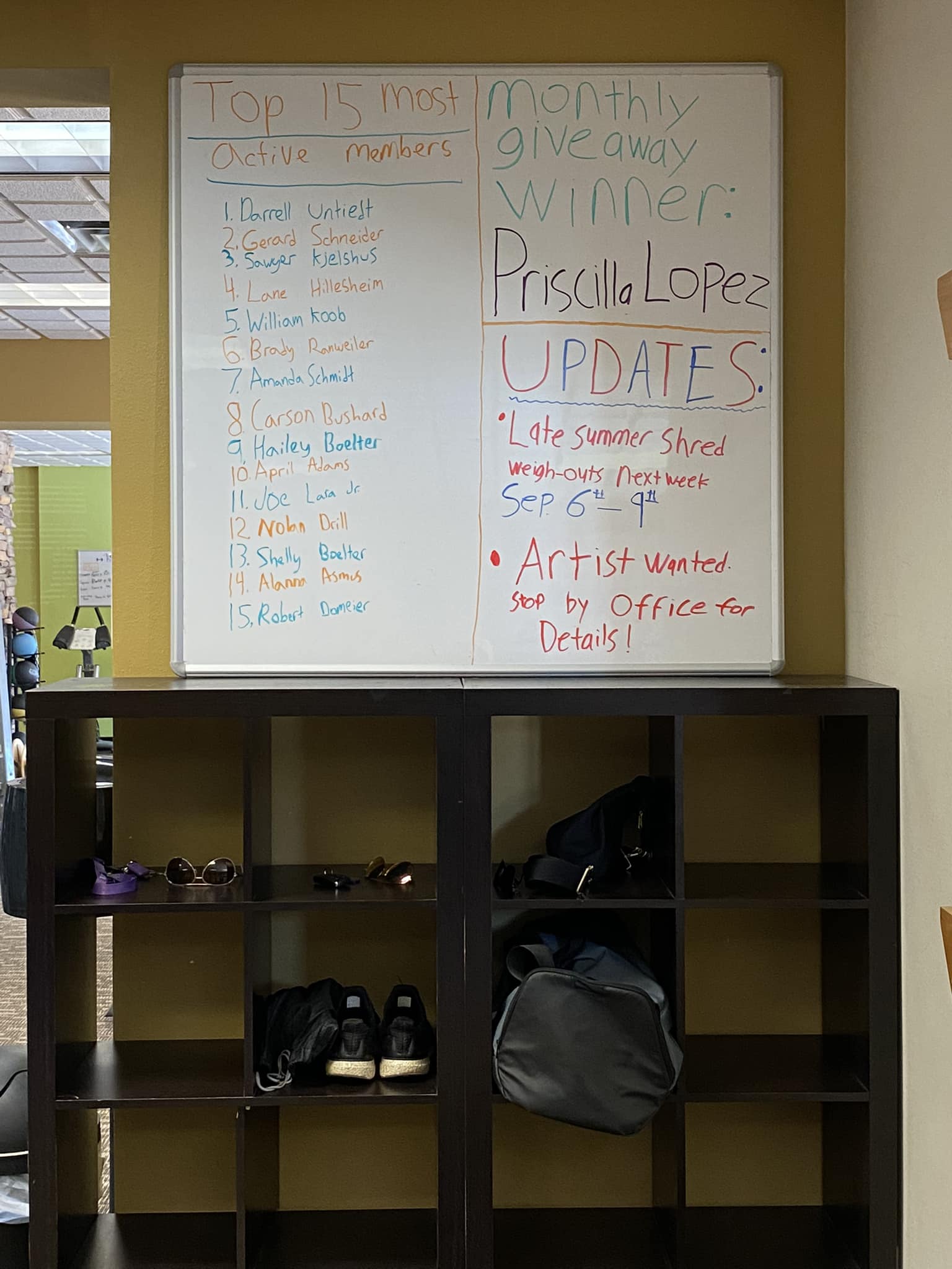 Congratulations to our top 15... - Anytime Fitness New Ulm | Facebook
