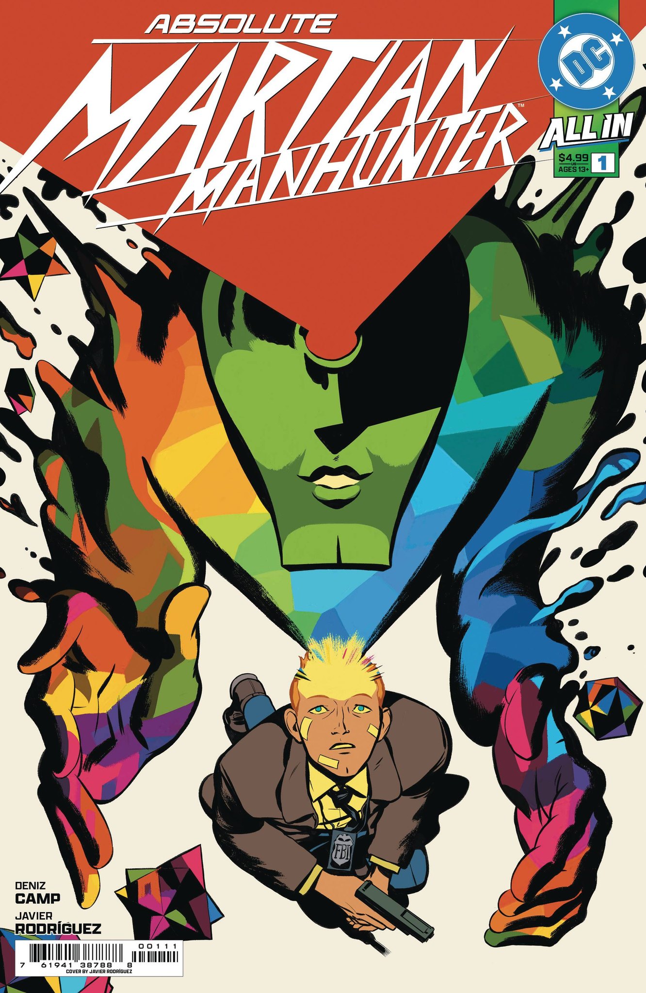 YT ABSOLUTE MARTIAN MANHUNTER #10 original art cover by JAMES HARREN