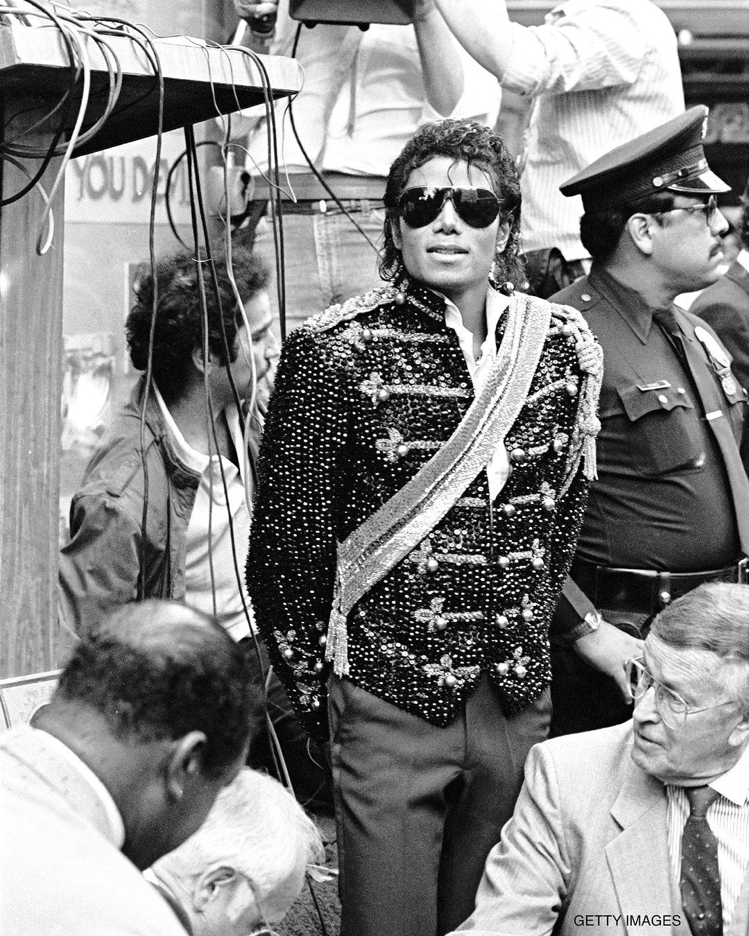 The Jacksons' star on the Hollywood Walk of Fame was unveiled on