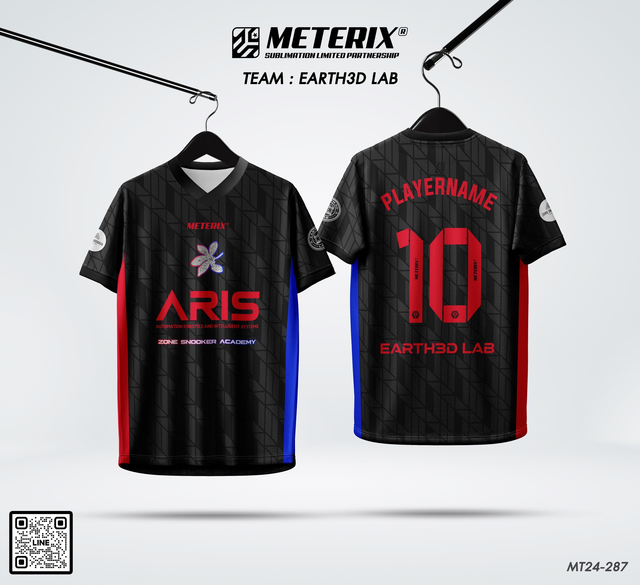🚩ᴛᴇᴀᴍ : EARTH3D LAB... - เสื้อพิมพ์ลาย Meterix Sublimation