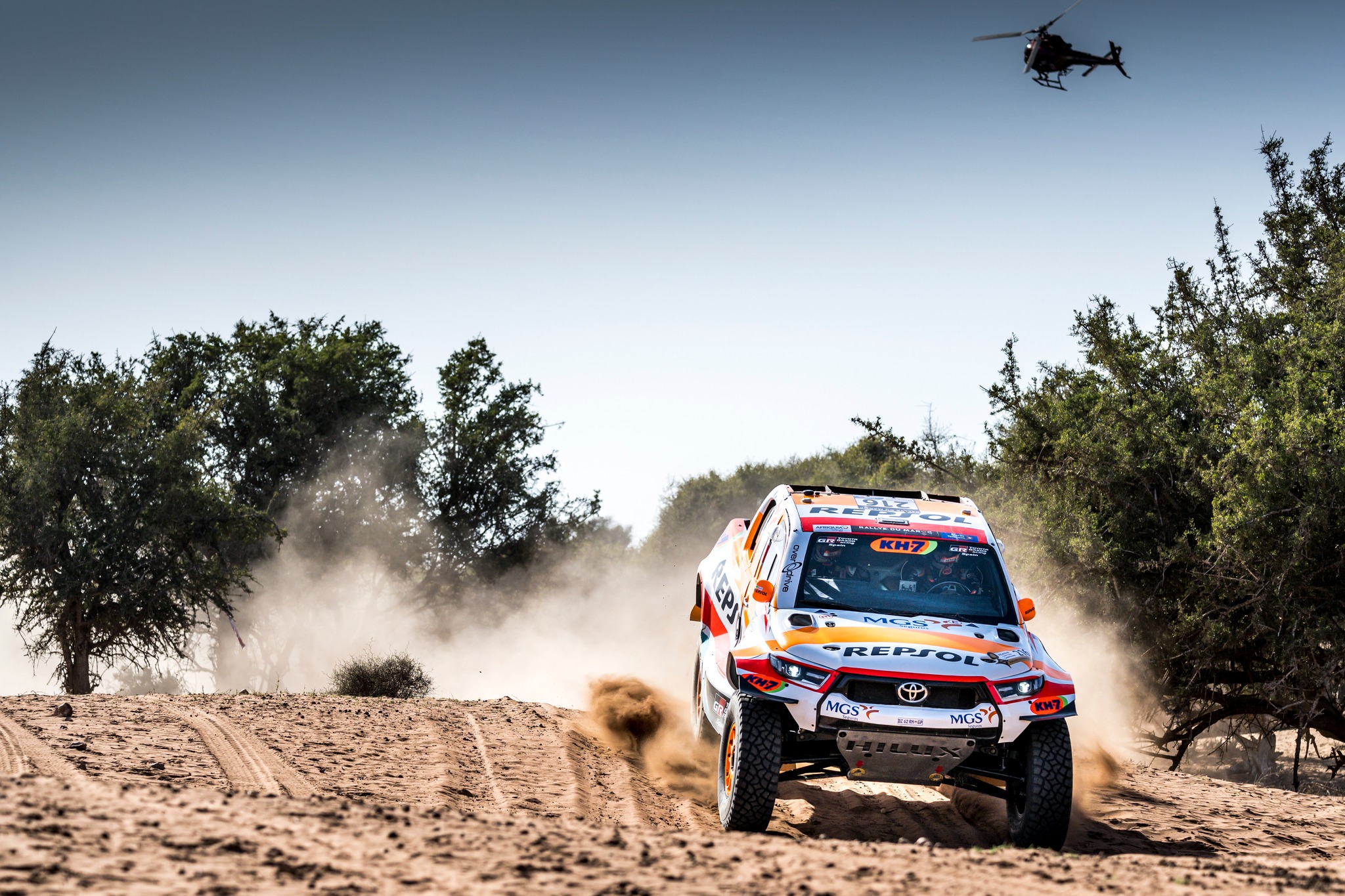 ⬆️ El Repsol Toyota Rally Team... - Mediagé Comunicación | Facebook