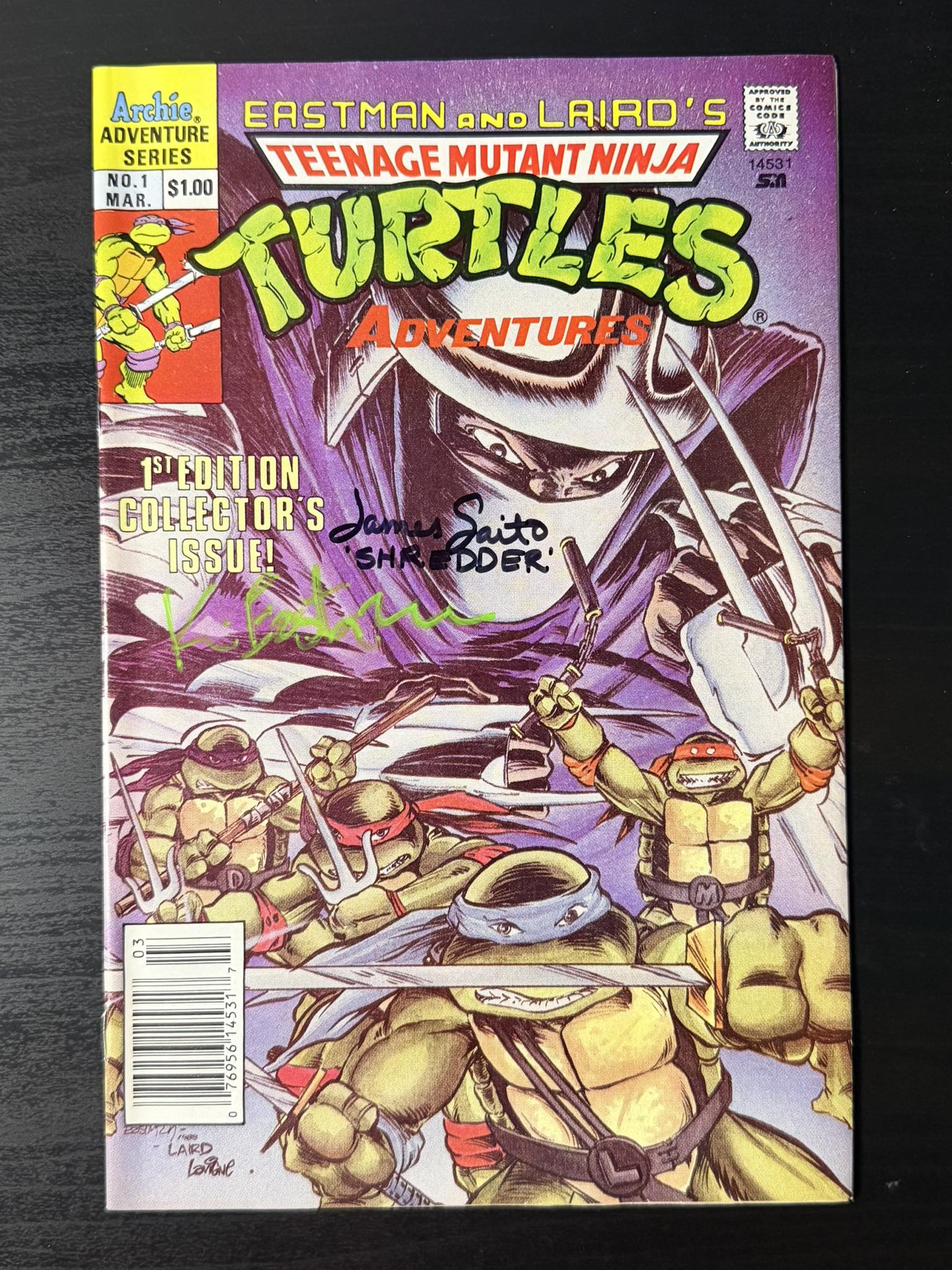 Tmnt art in heritage auction