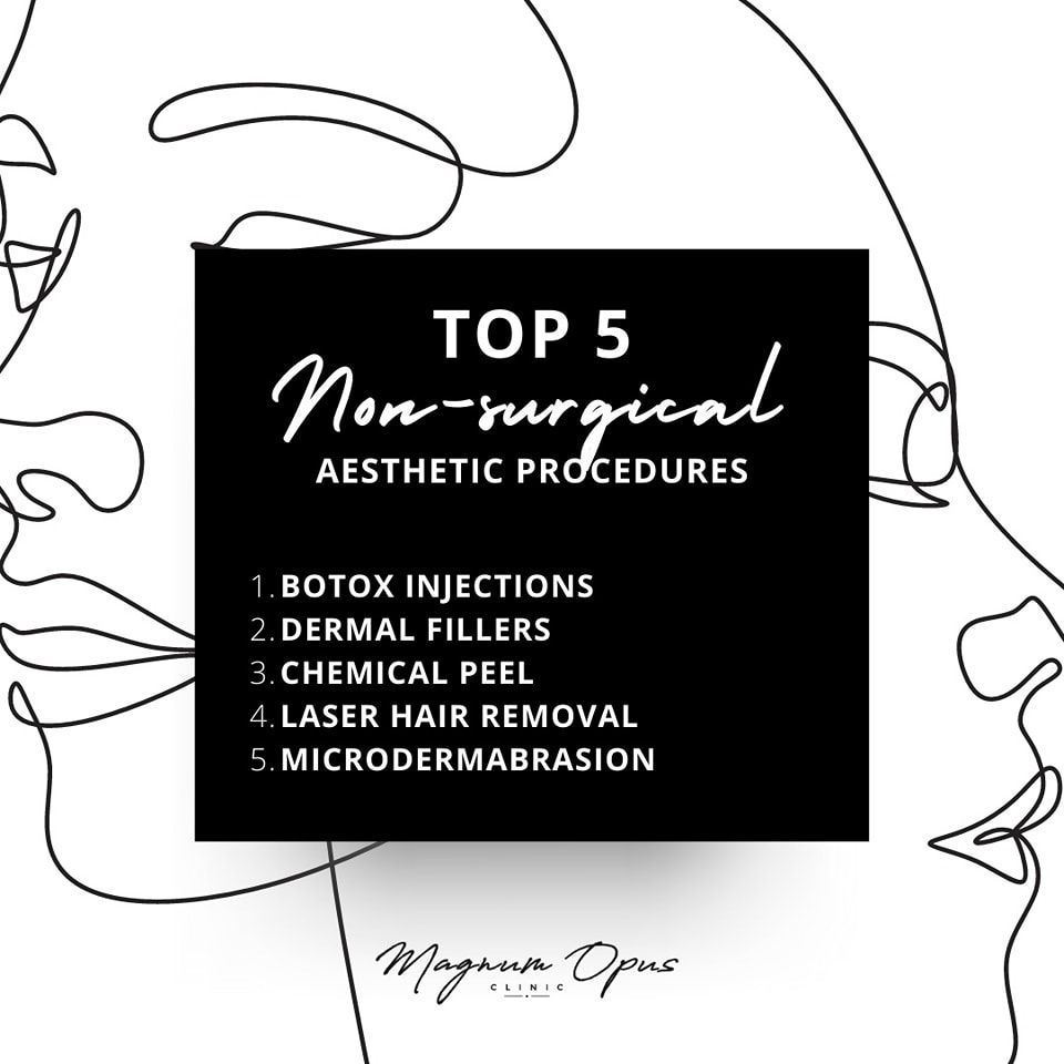 Magnum - TOP 5 Non-Surgical Aesthetic Procedures 1. Botox Injections 2 ...