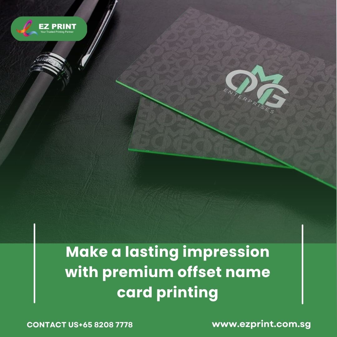 EZ - This service specializes in creating visually striking name cards ...