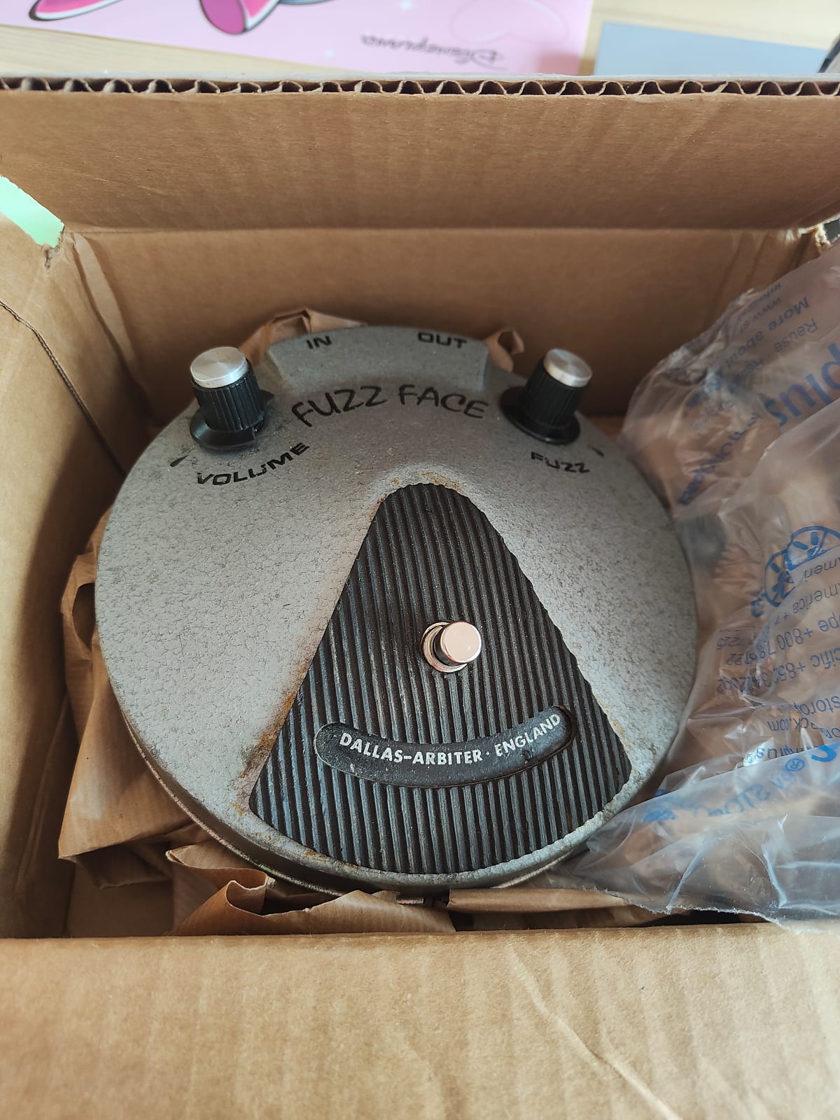 What is the date of this Dallas-Arbiter Fuzz Face guitar pedal?