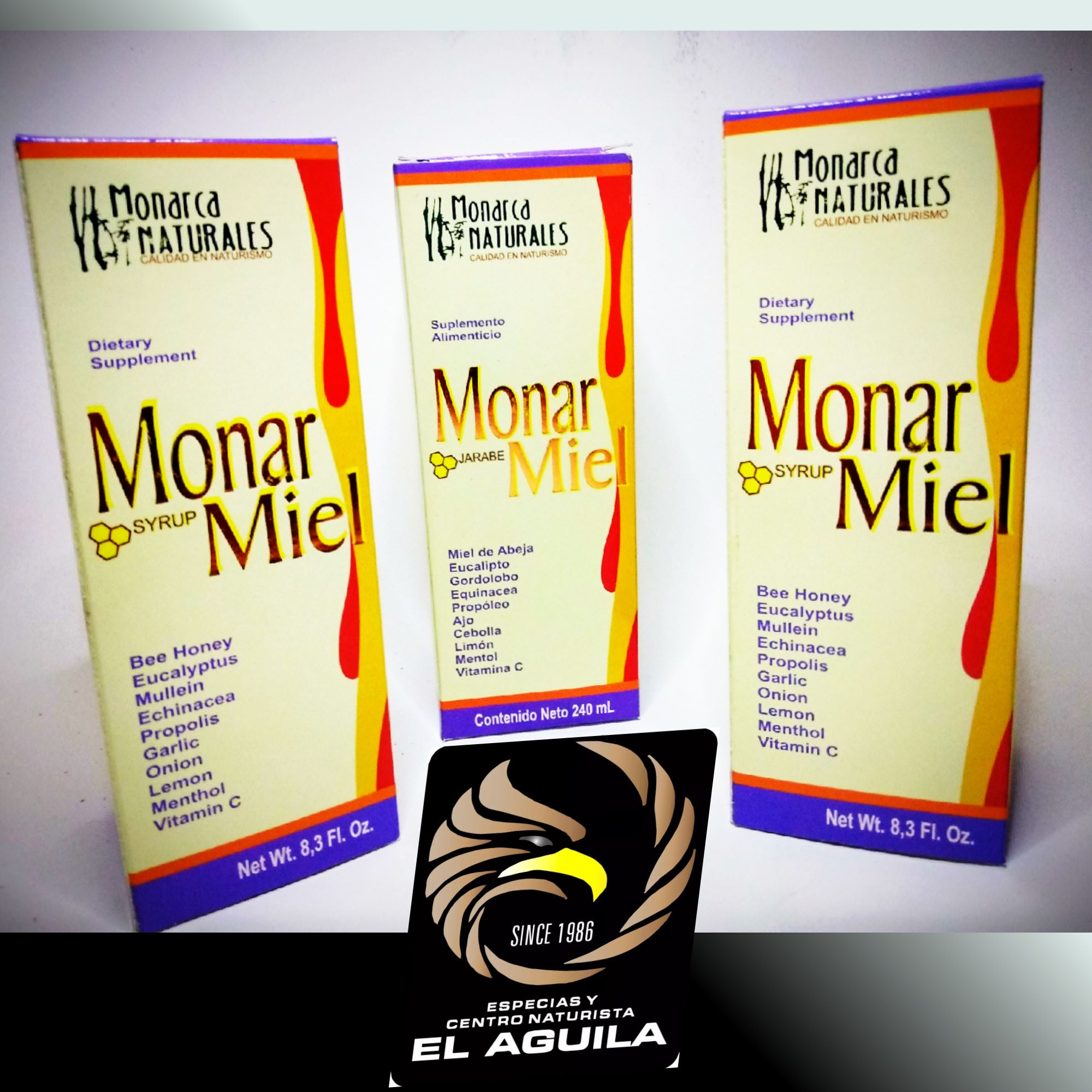 Jarabe Monar Miel🍯🍃 Es un... - Centro Naturista el Aguila | Facebook