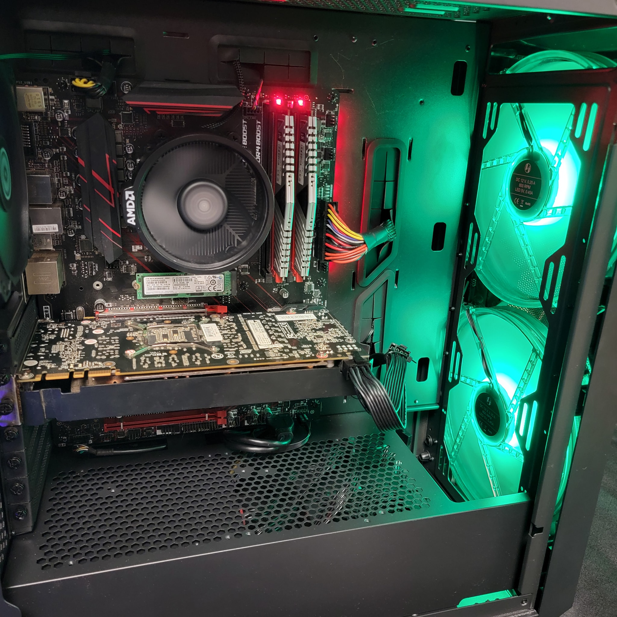 Ryzen 5 2600X PC build with GTX 1070