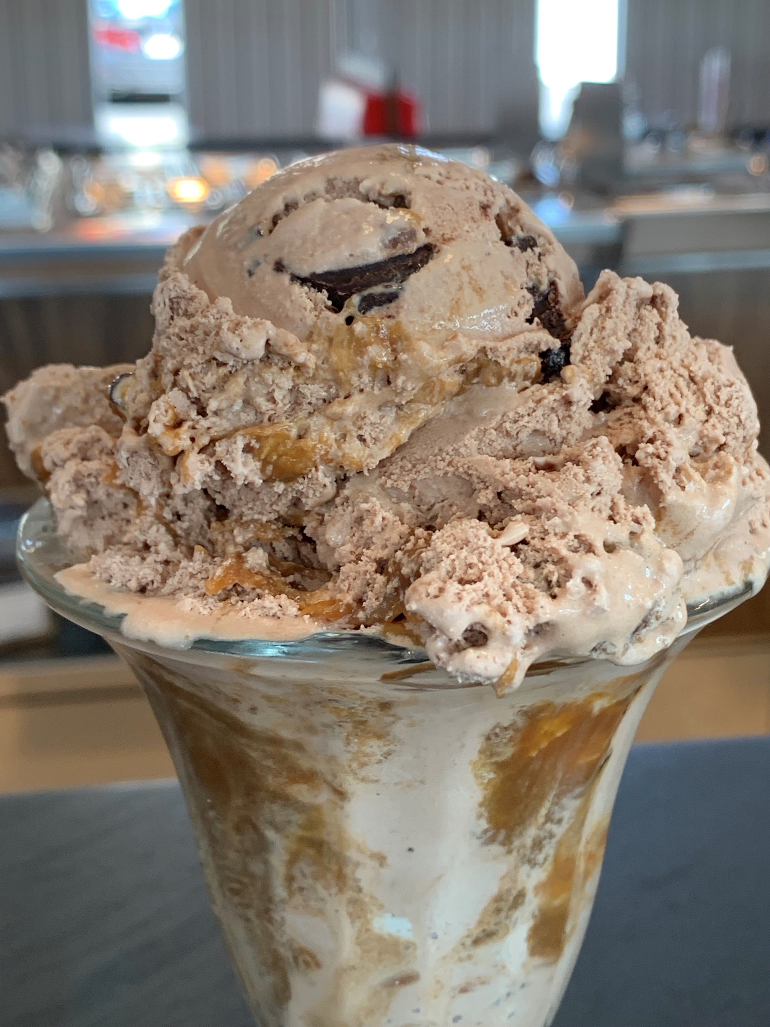 Our milky way ice cream is out of this world! 🌎