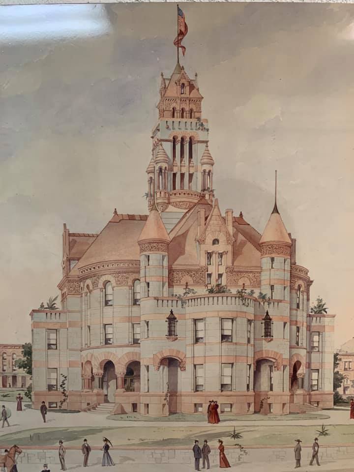 This beautiful sketch showcases a... - Decatur Main Street