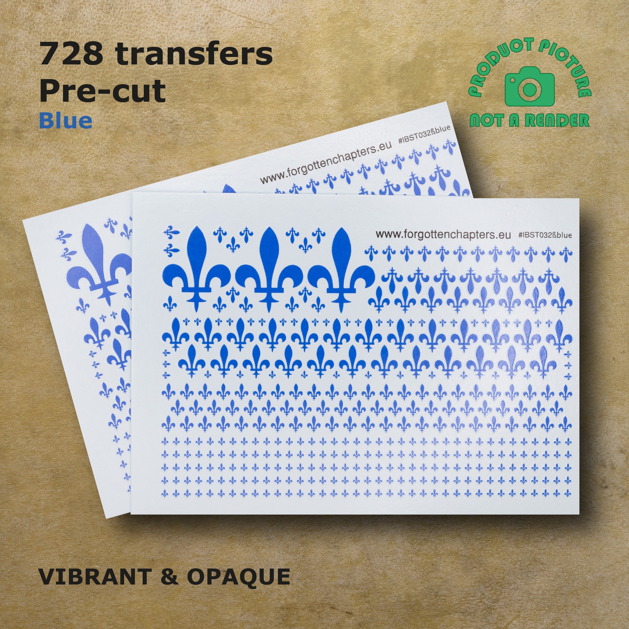 Forgotten Chapters: waterslide transfers for your minis
