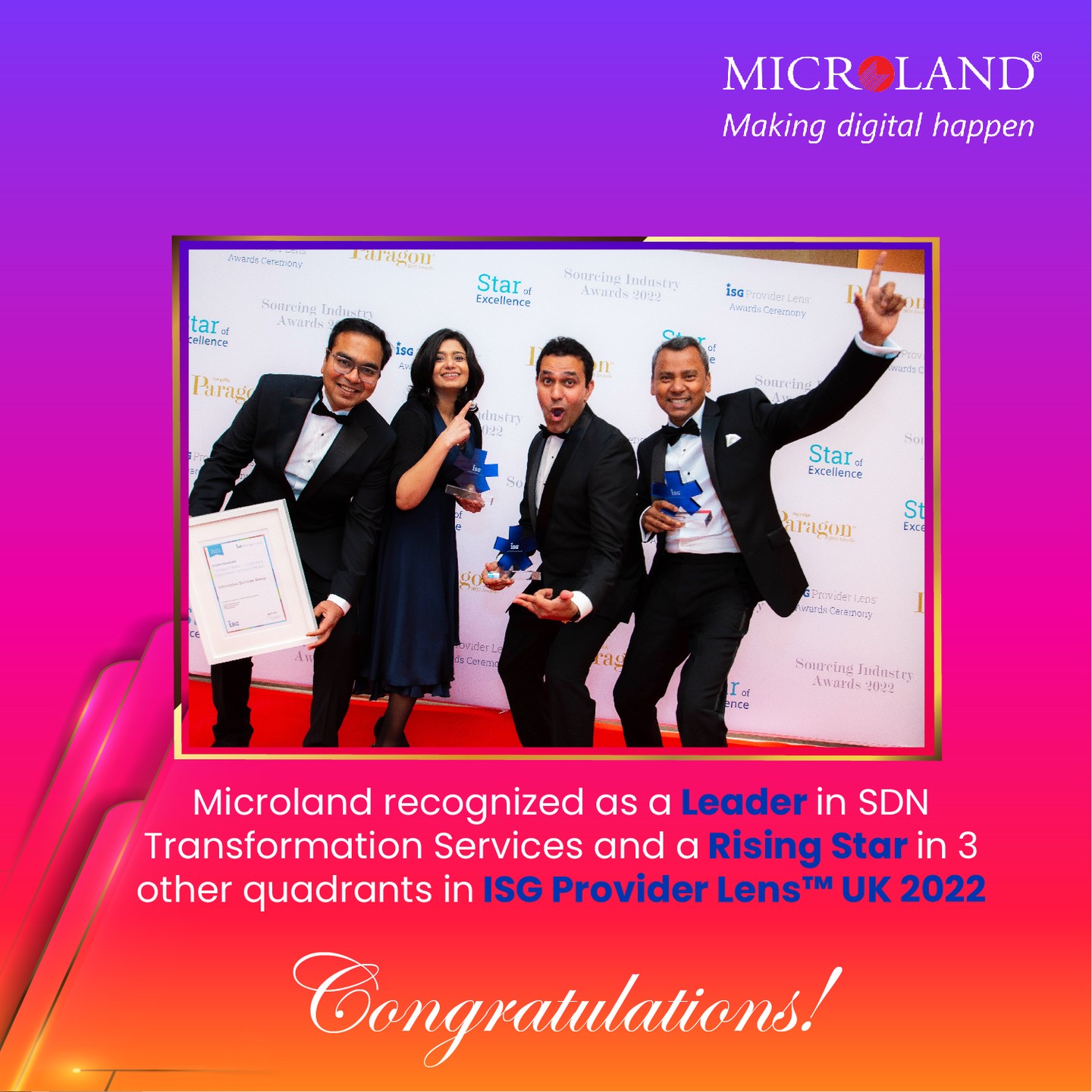 Microland - We are delighted to announce that Microland... | Facebook