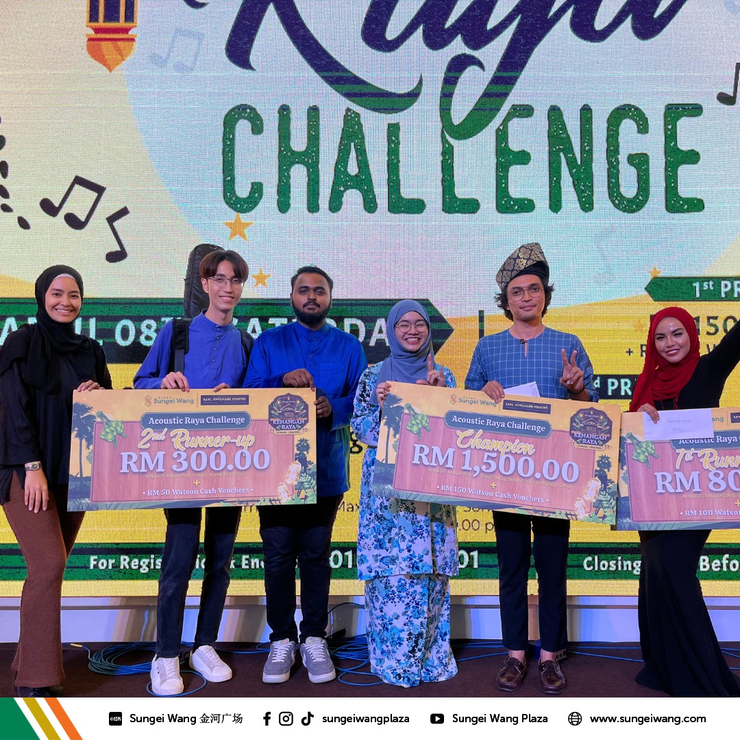 🎶🎸 Acoustic Raya Challenge took the... - Sungei Wang 金河广场