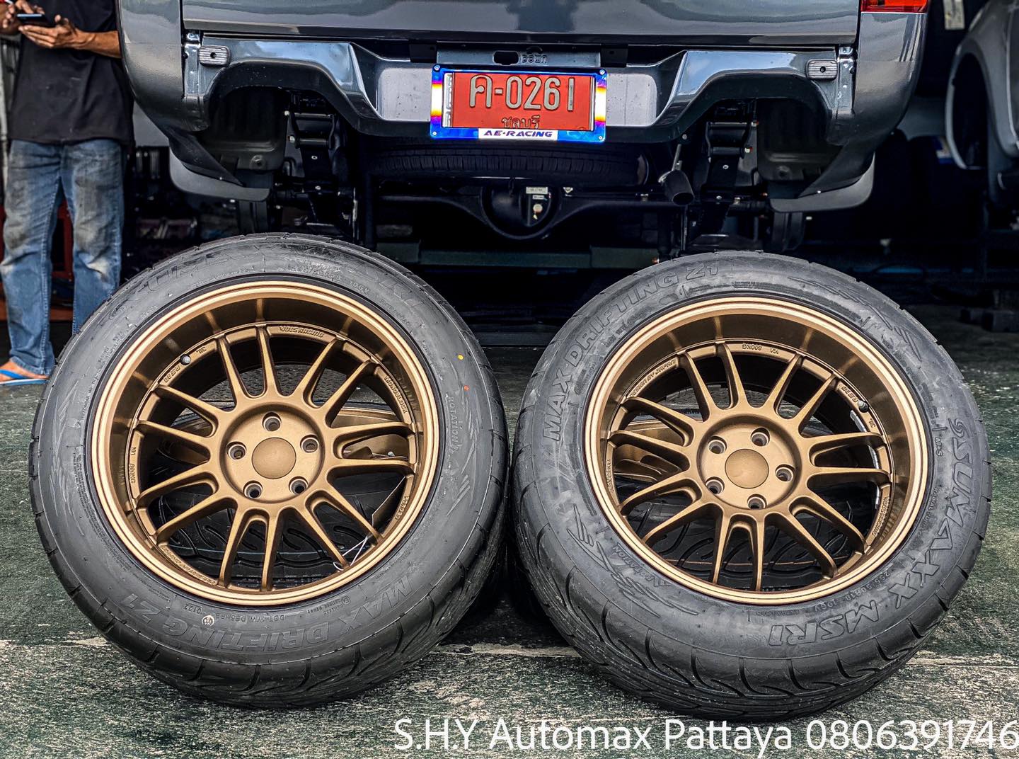 RE30 R18 5H สเปก 9.5/10.5 รัดยาง255/50/18 #ของมีพร้อมใส่ #มาก่อน 08.00 ...